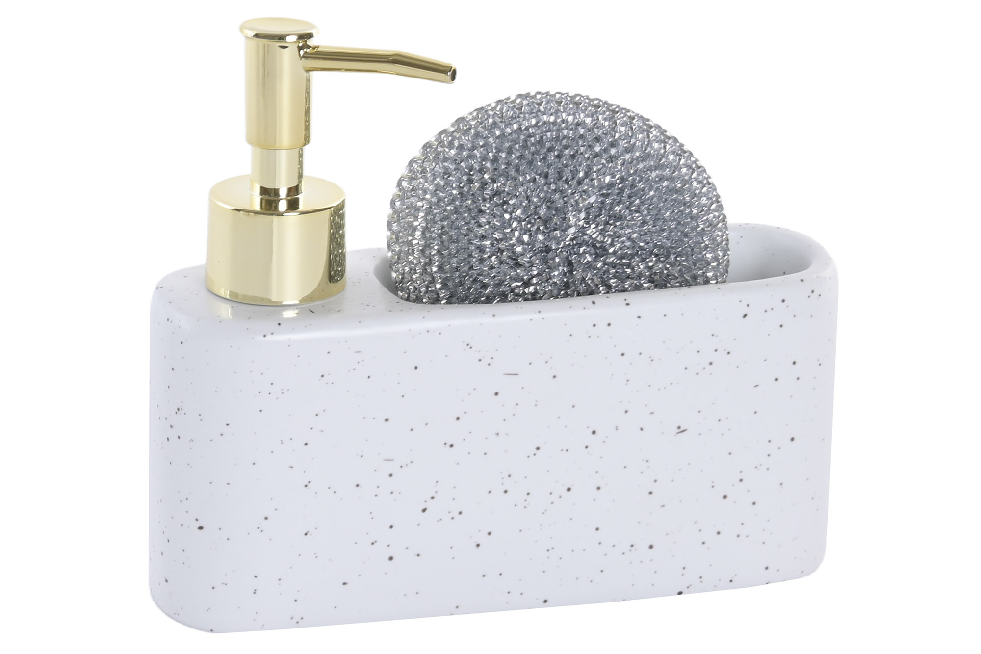 DOSIFICADOR DOLOMITE ABS 17X5X14 ESTROPAJO BLANCO