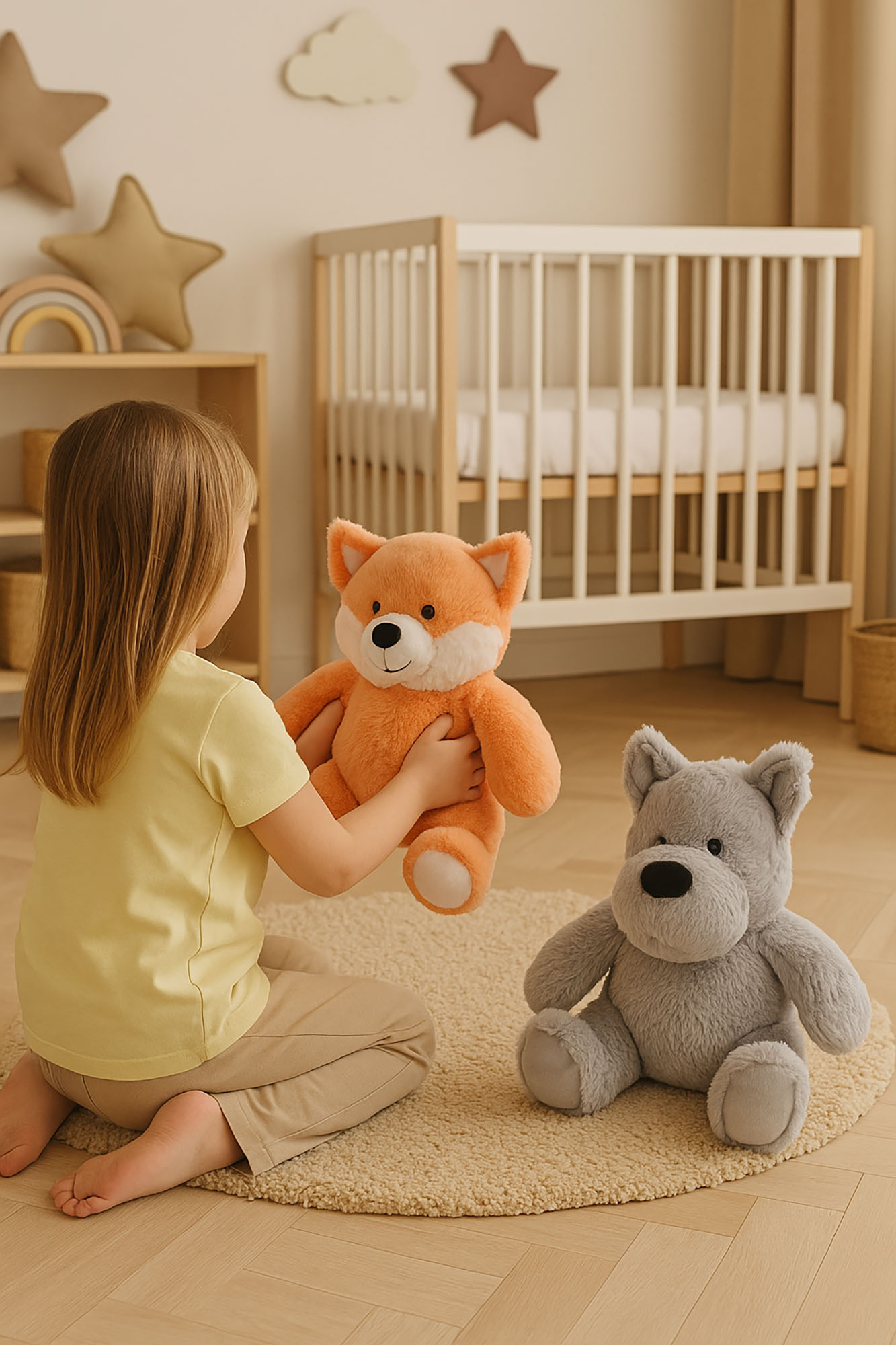 PELUCHE POLIESTER 32X35X34CM BEIGE 2