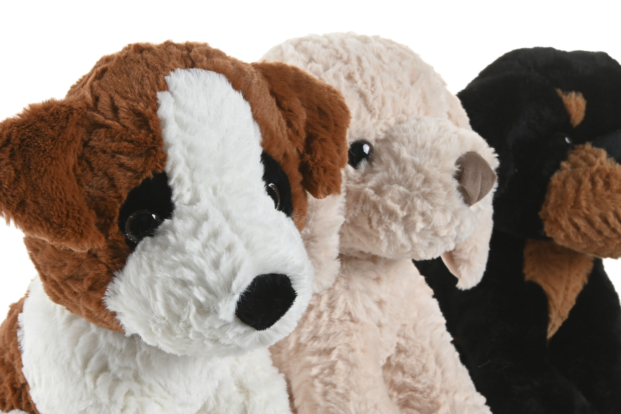 PELUCHE POLIESTER 15X25X28 PERRO MARRON 2