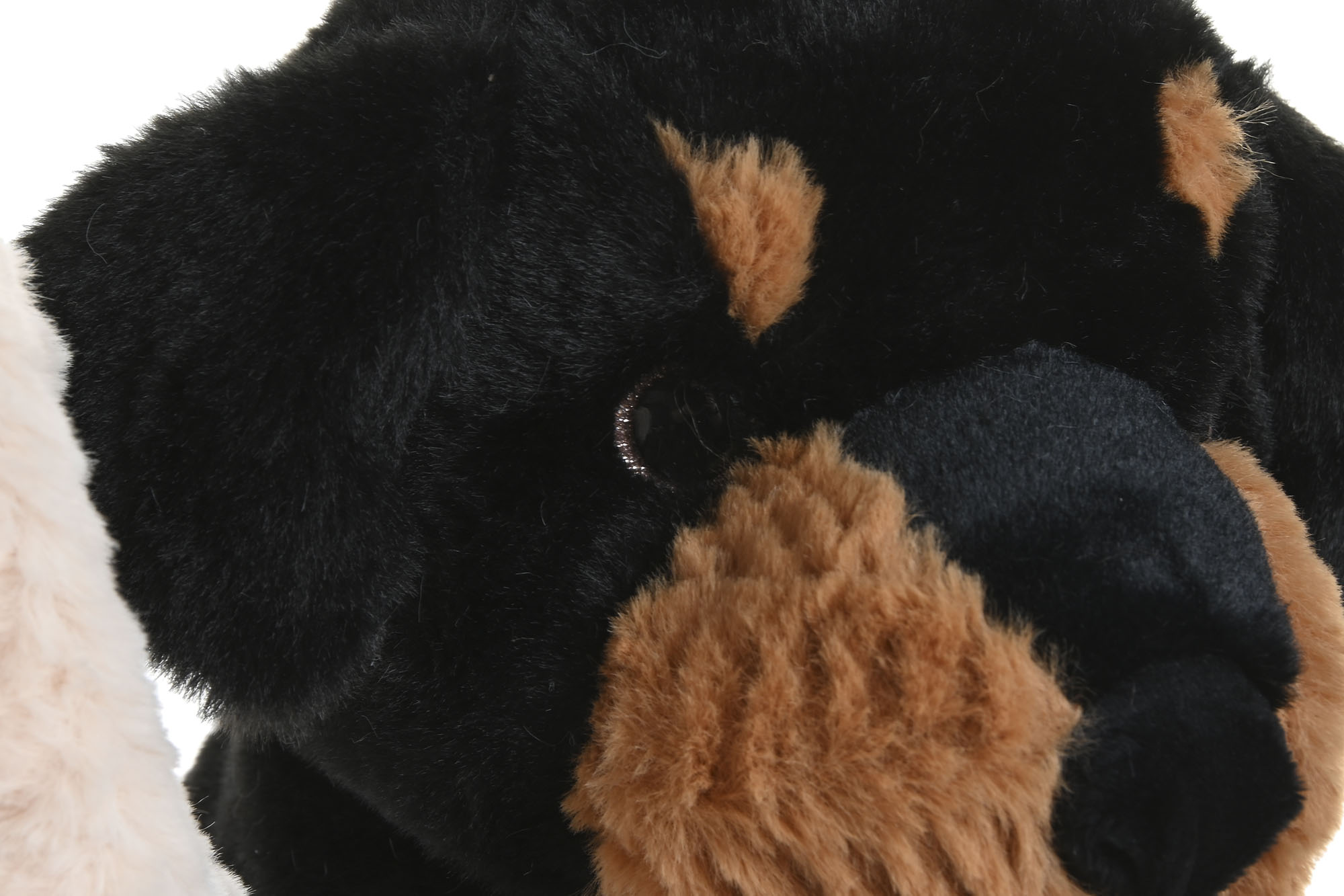 PELUCHE POLIESTER 15X25X28 PERRO NEGRO 3