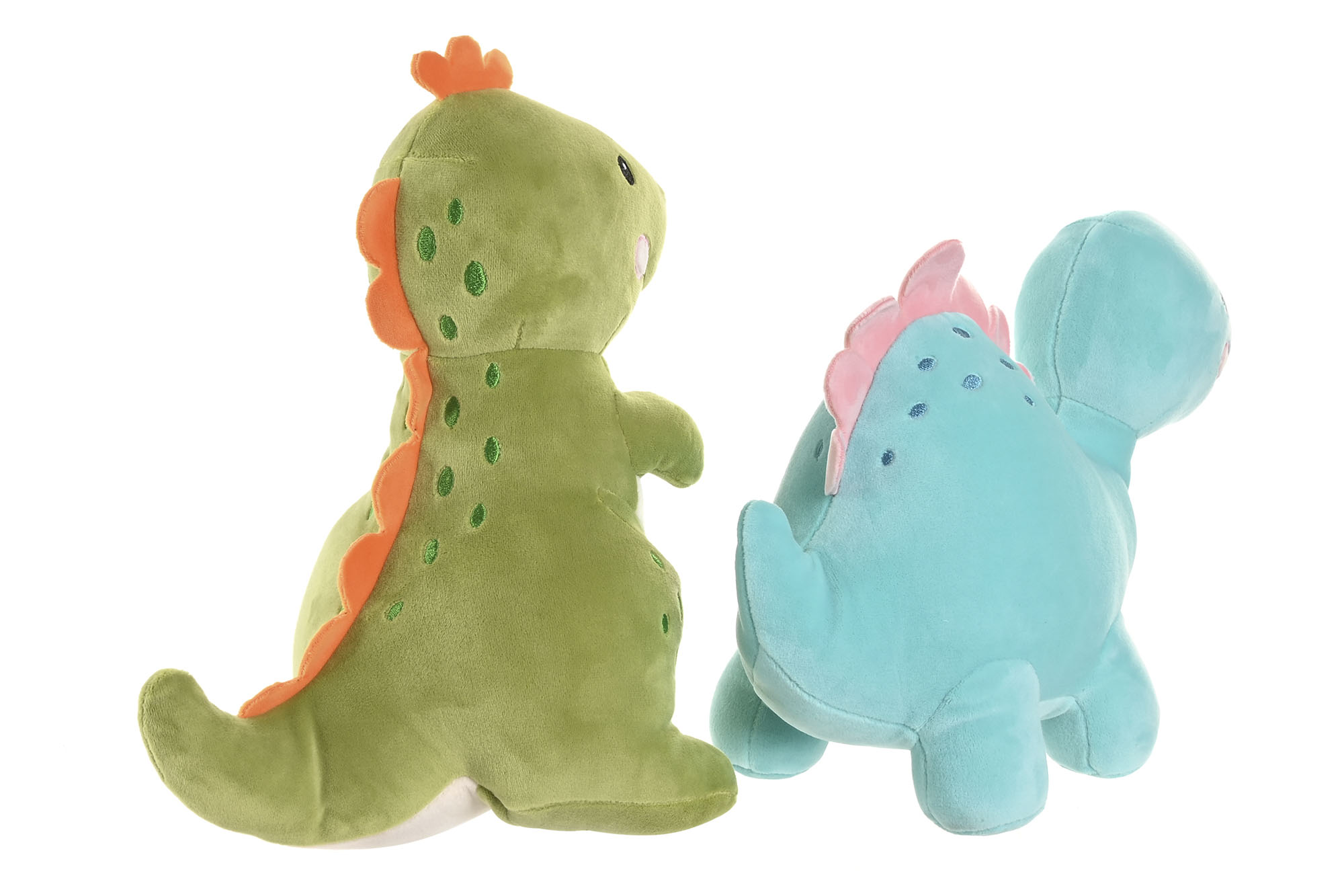 PELUCHE POLIESTER SPANDEX 30X14X22CM TURQUESA 3