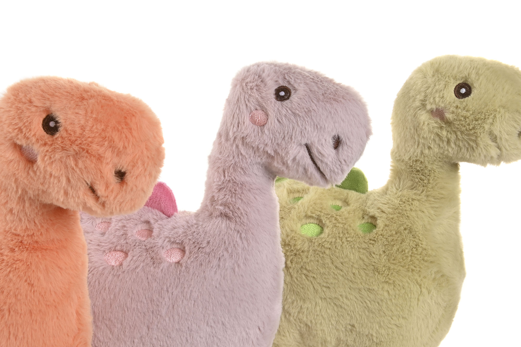 PELUCHE POLIESTER 36X12X28 DINO VERDE 2