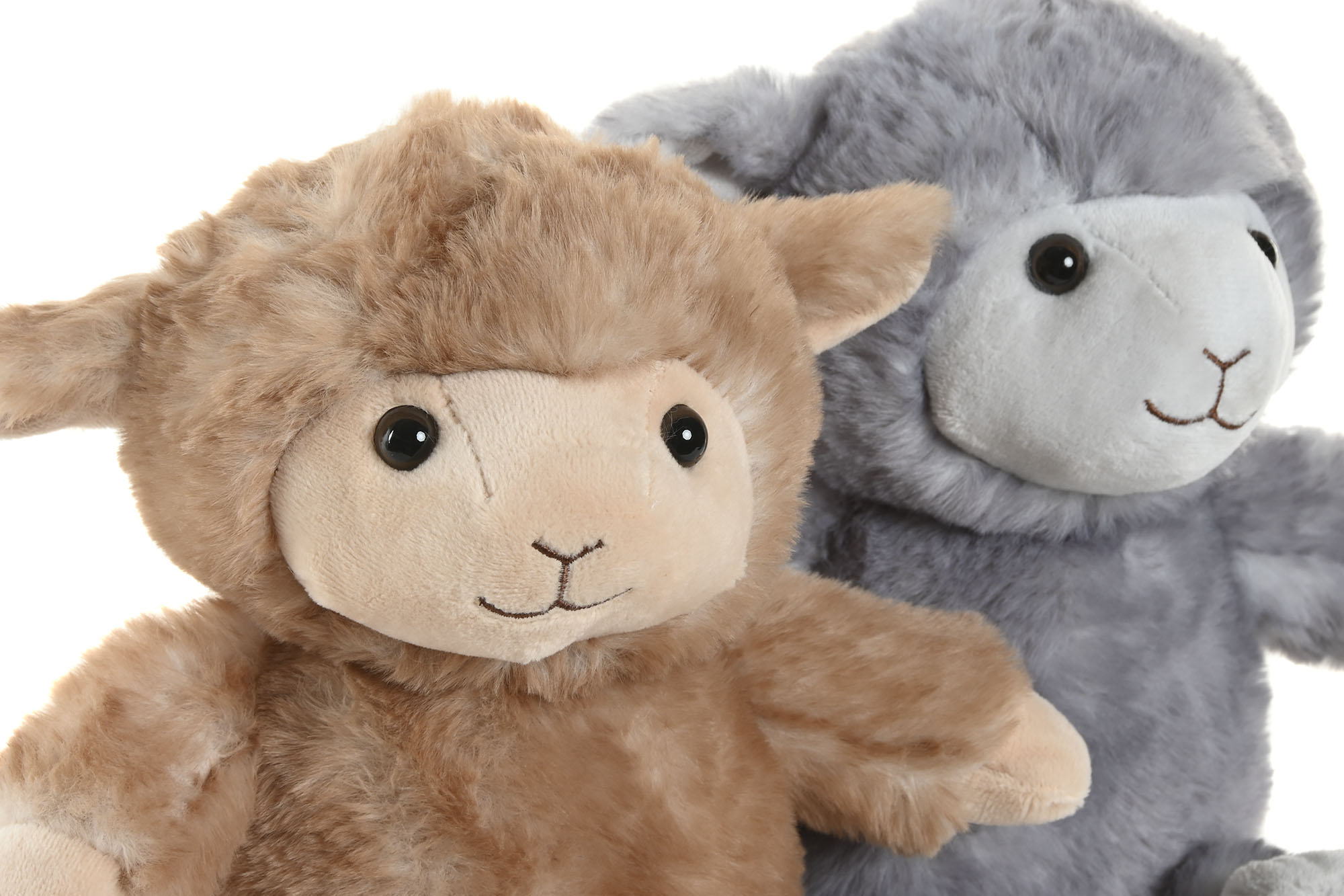 PELUCHE POLIESTER 24X15X29 OVEJA GRIS 2