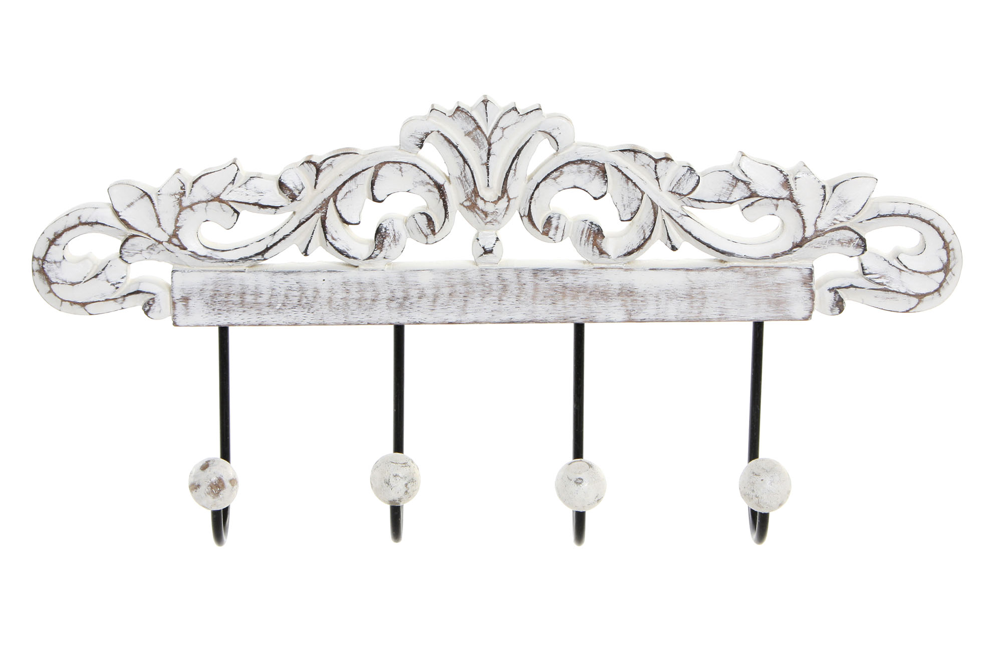 PERCHERO PARED MANGO METAL 40,5X6,5X19 DECAPE