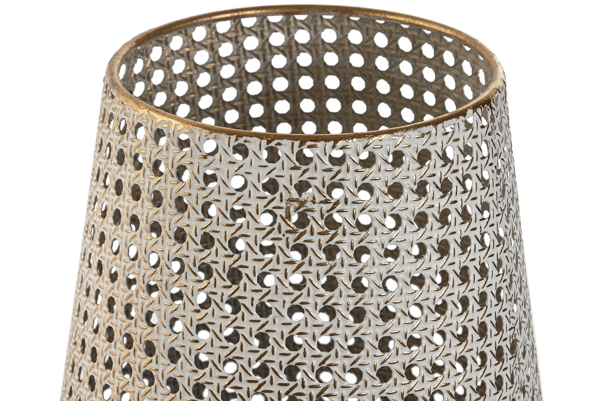 PORTAVELA METAL 25X25X36 BLANCO 2
