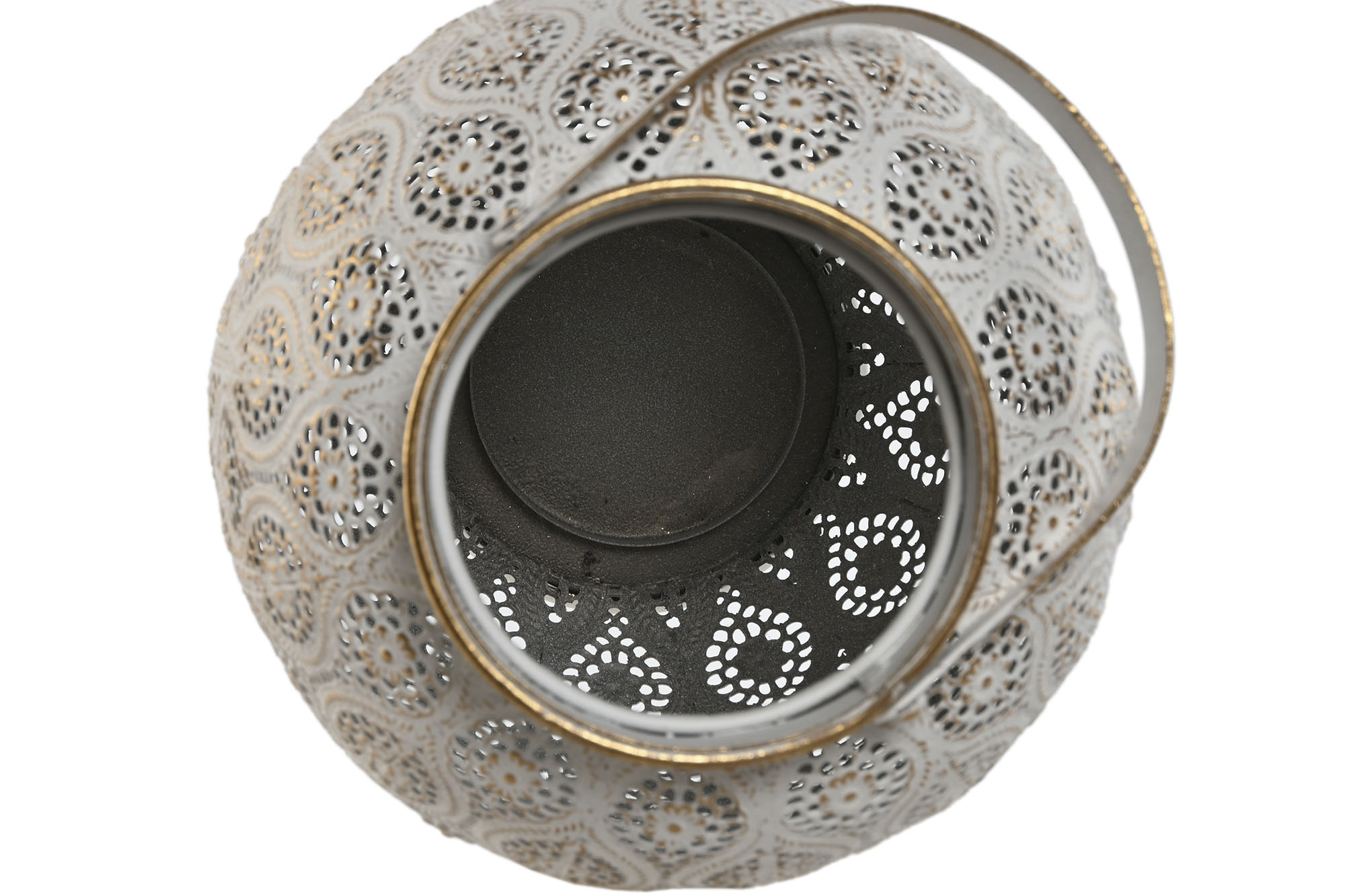 PORTAVELA METAL 20X20X29,5 BLANCO 3