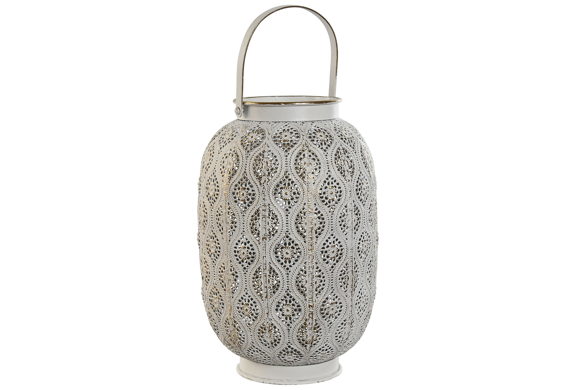 PORTAVELA METAL 20X20X29,5 BLANCO