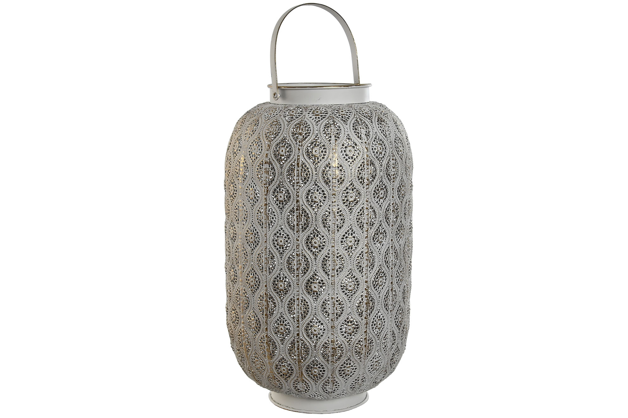 PORTAVELA METAL 27X27X47 BLANCO