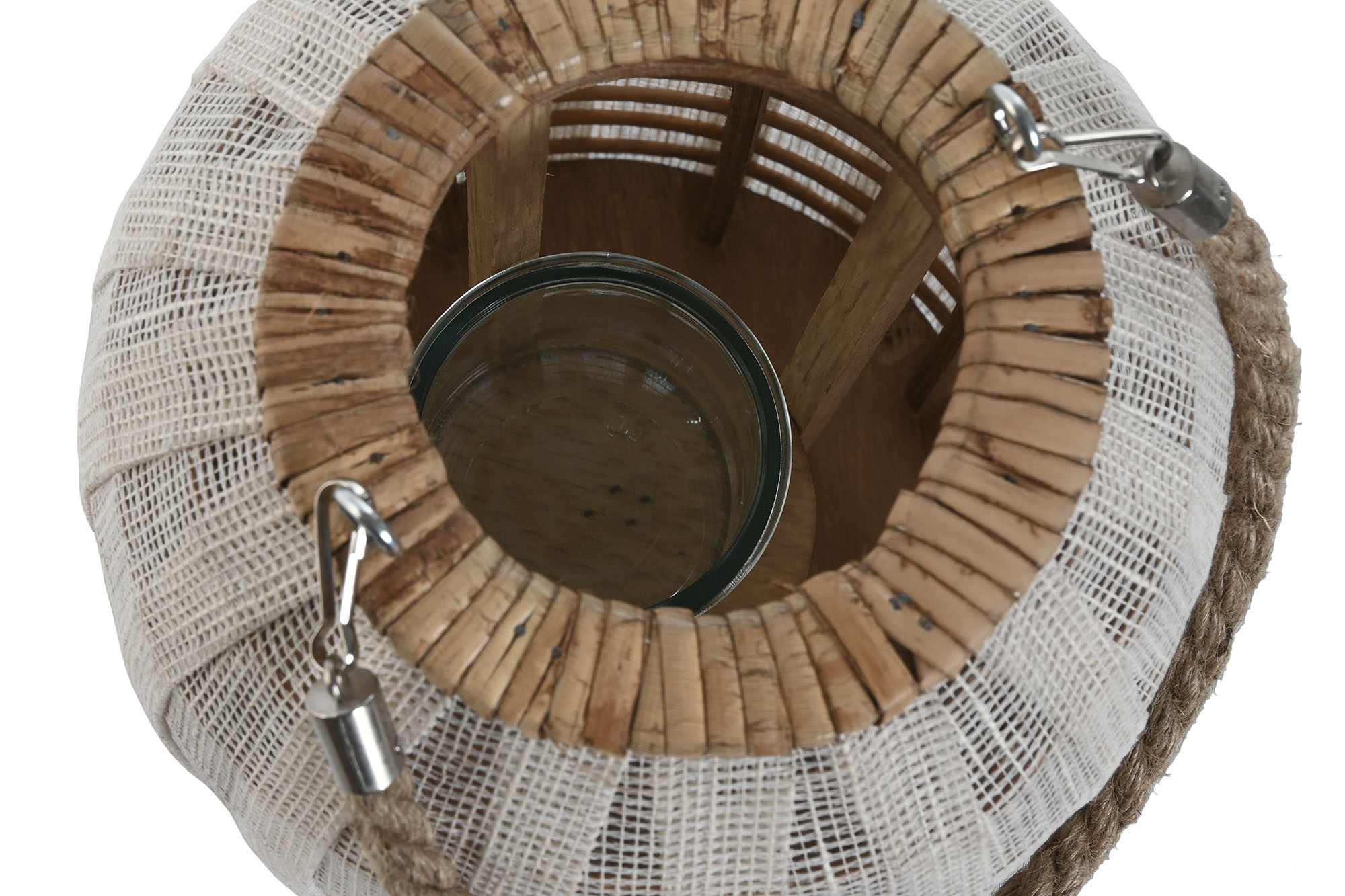 PORTAVELA BAMBU LINO 20X20X33 ASA NATURAL CRUDO 2