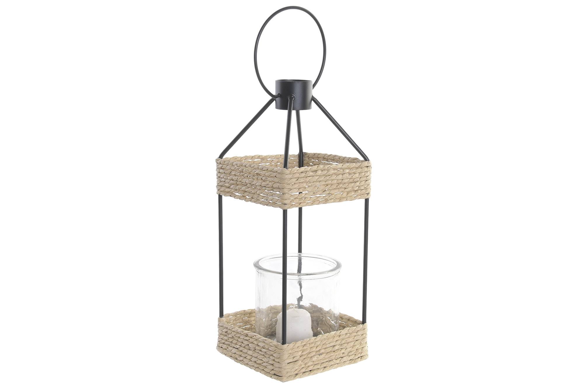 PORTAVELA METAL CUERDA 12X12X31 ASA GRIS 4