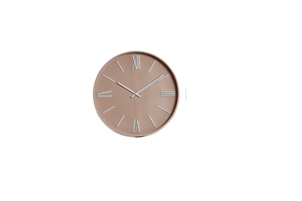 RELOJ PARED PVC 30X4X30CM MATE
