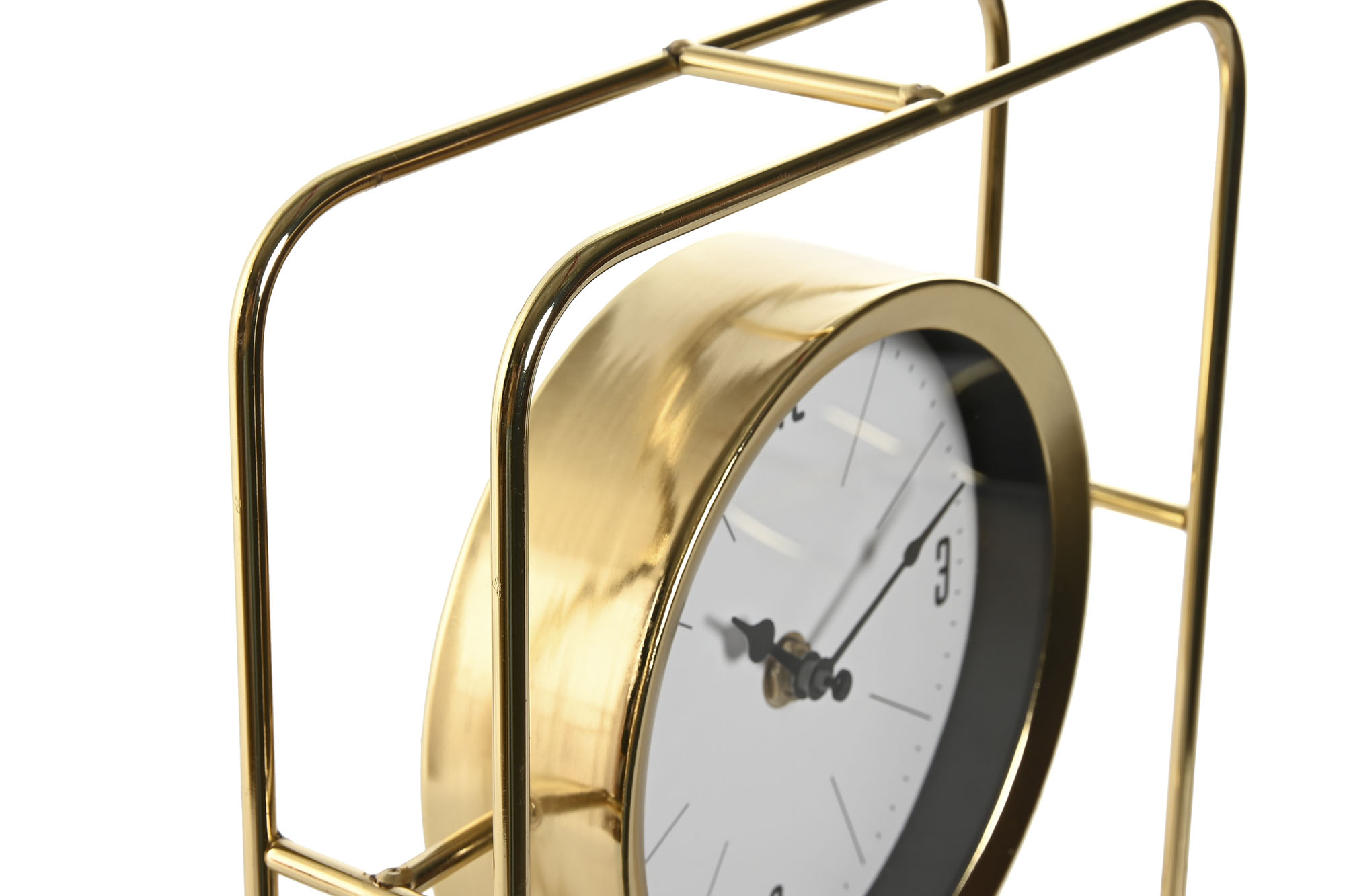 RELOJ METAL CRISTAL 21,8X6X21,8 BRILLANTE DORADO 2