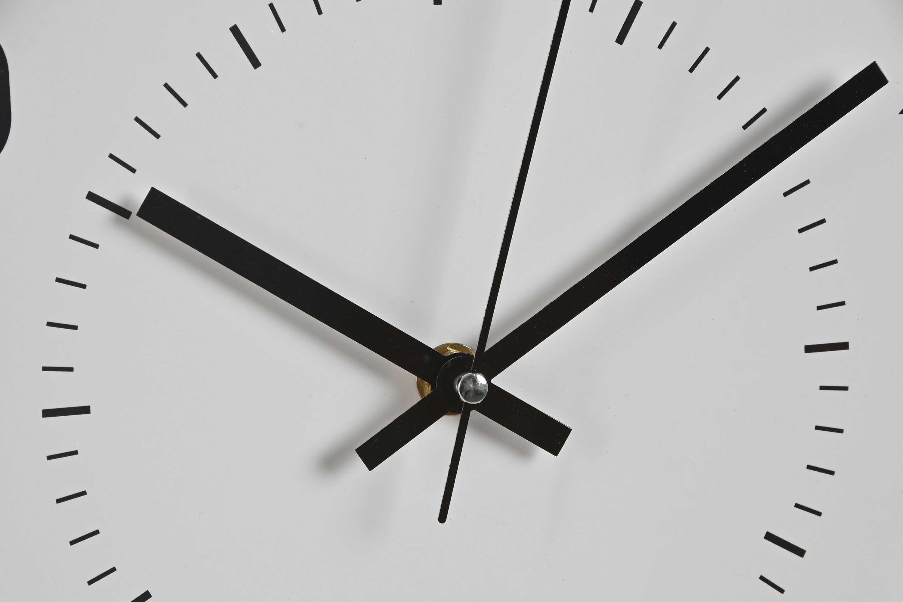 RELOJ PARED PVC 30X4X30 SILENCIOSO 3