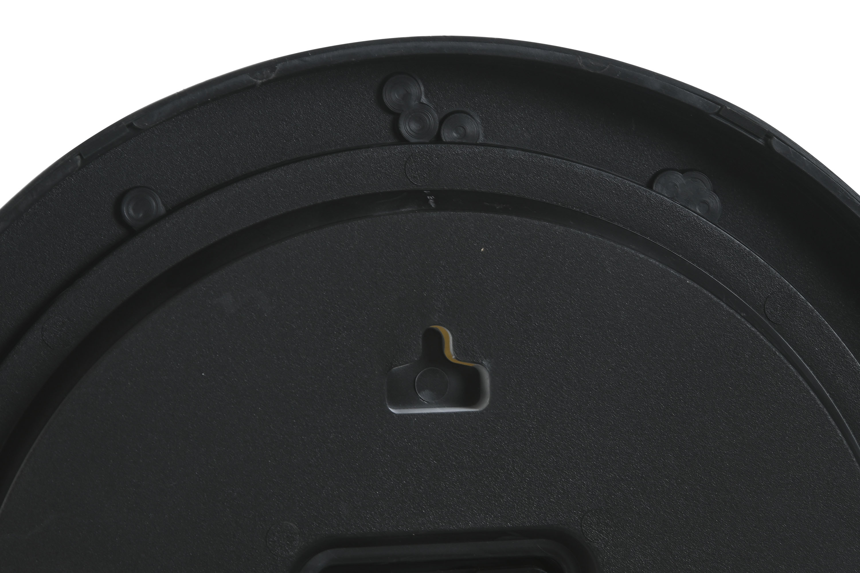 RELOJ PARED PVC 30X4X30 SILENCIOSO GRIS 3