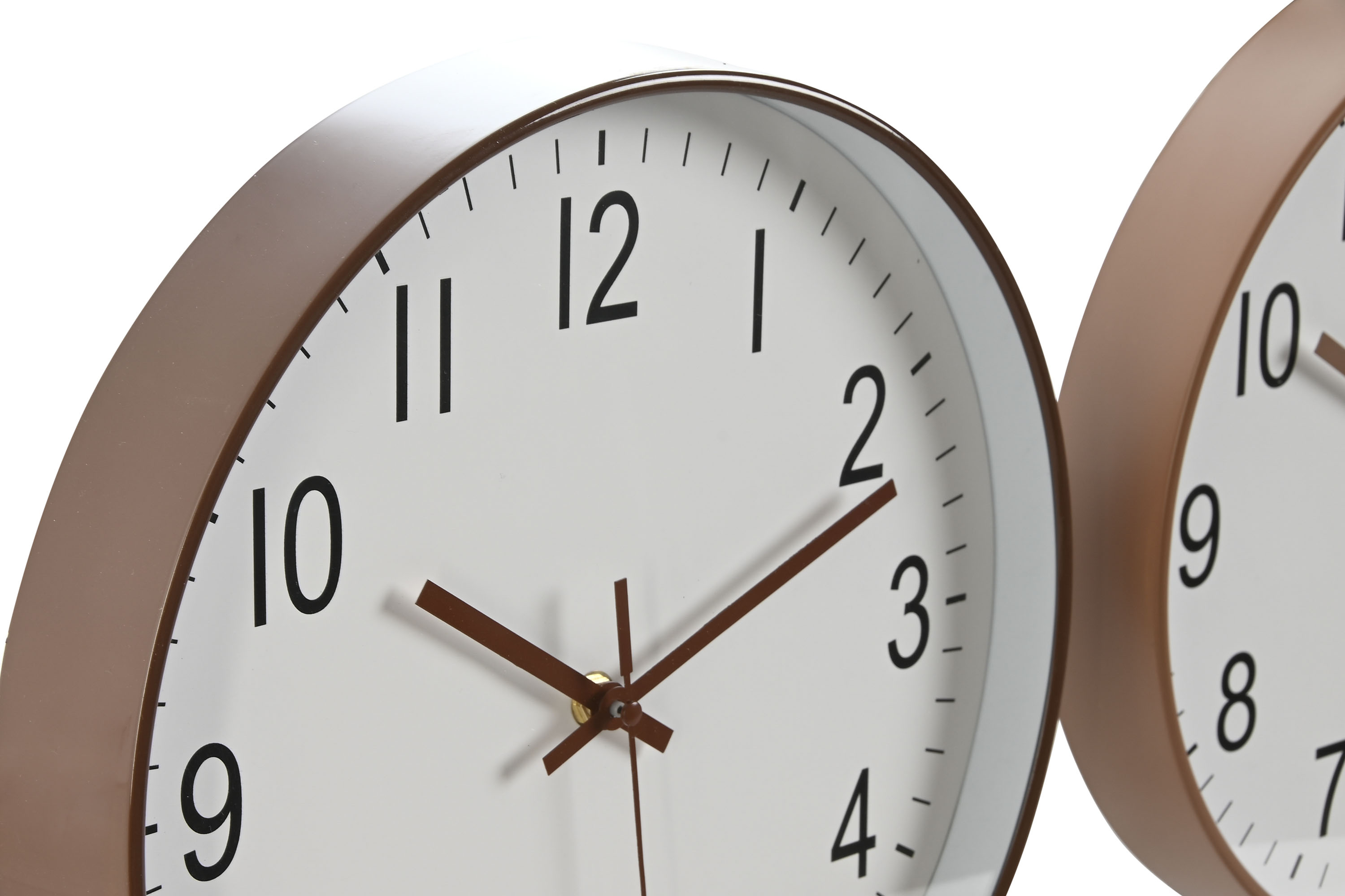 RELOJ PARED PVC 30X4X30 SILENCIOSO 2