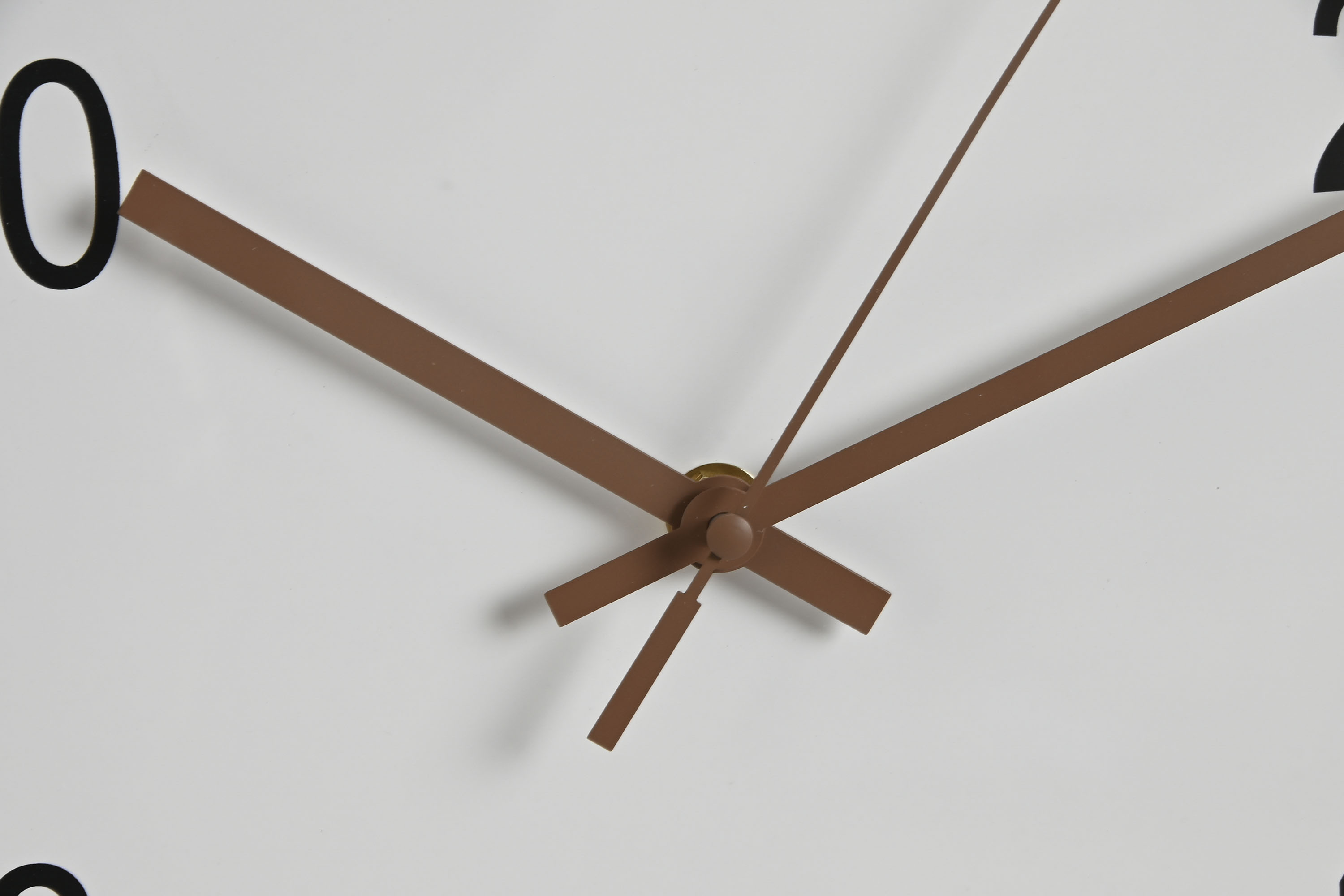 RELOJ PARED PVC 30X4X30 SILENCIOSO 3