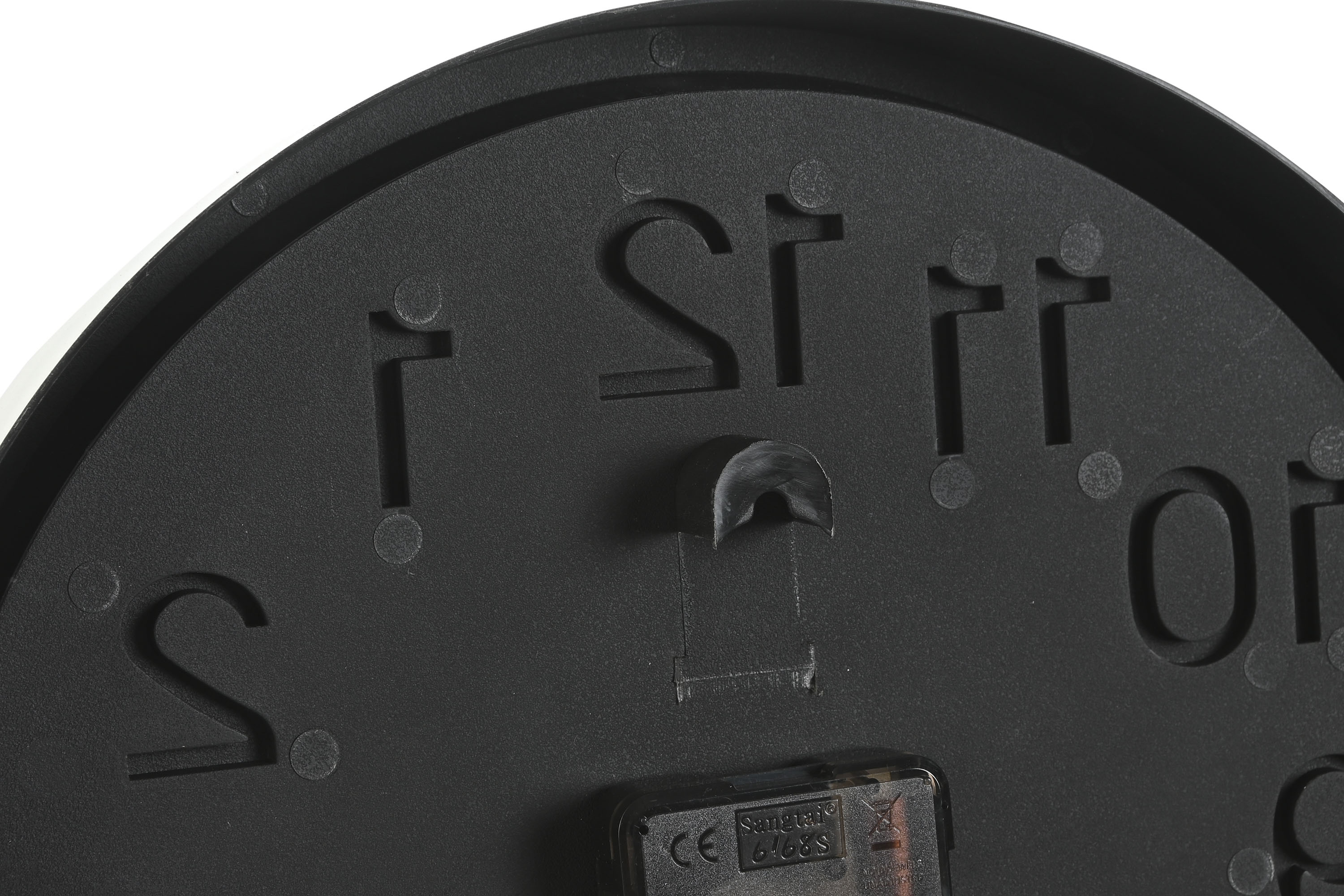 RELOJ PARED PVC 30X4X30 SILENCIOSO VERDE 4