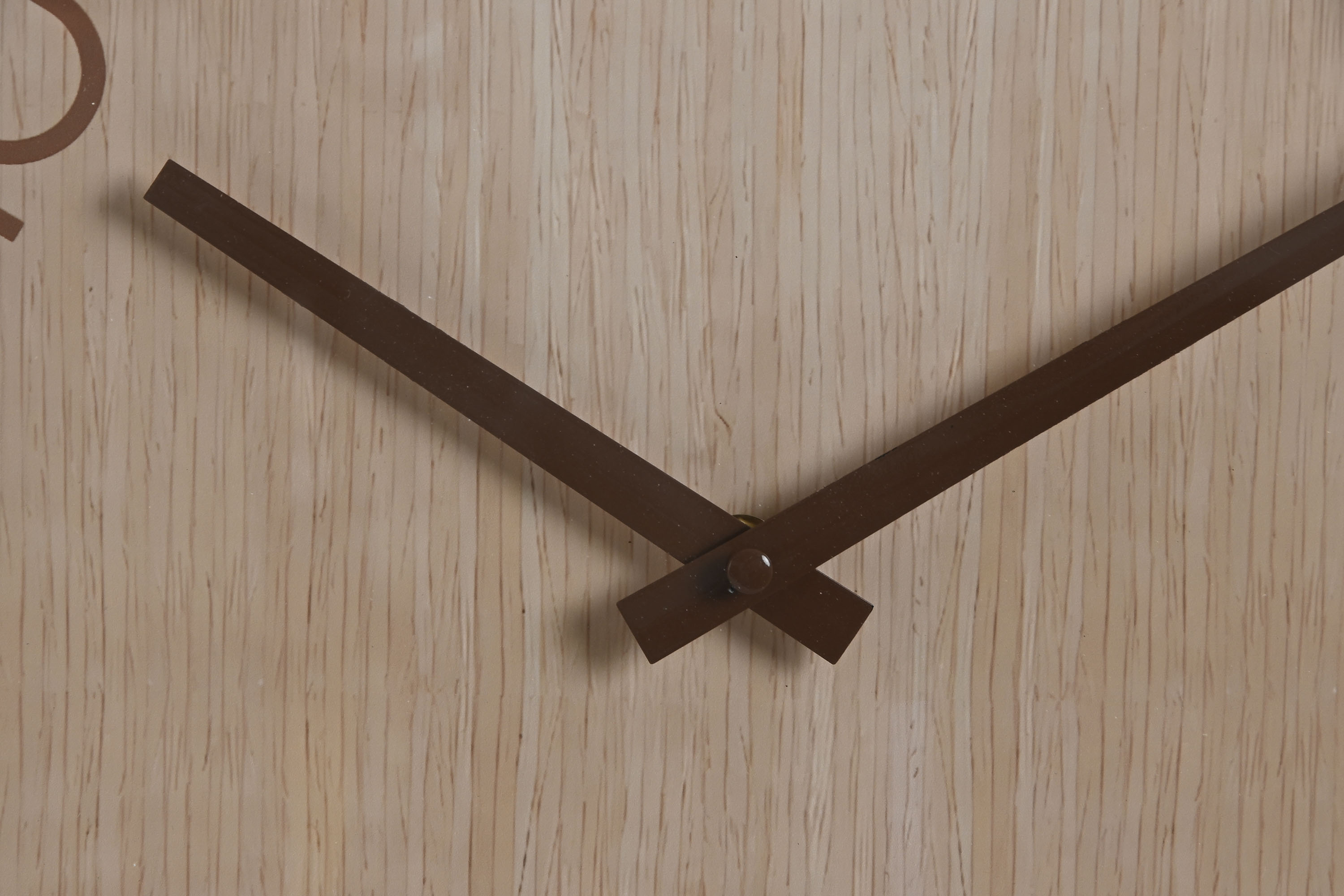 RELOJ PARED PVC 40X4X40 SILENCIOSO CLARO 3