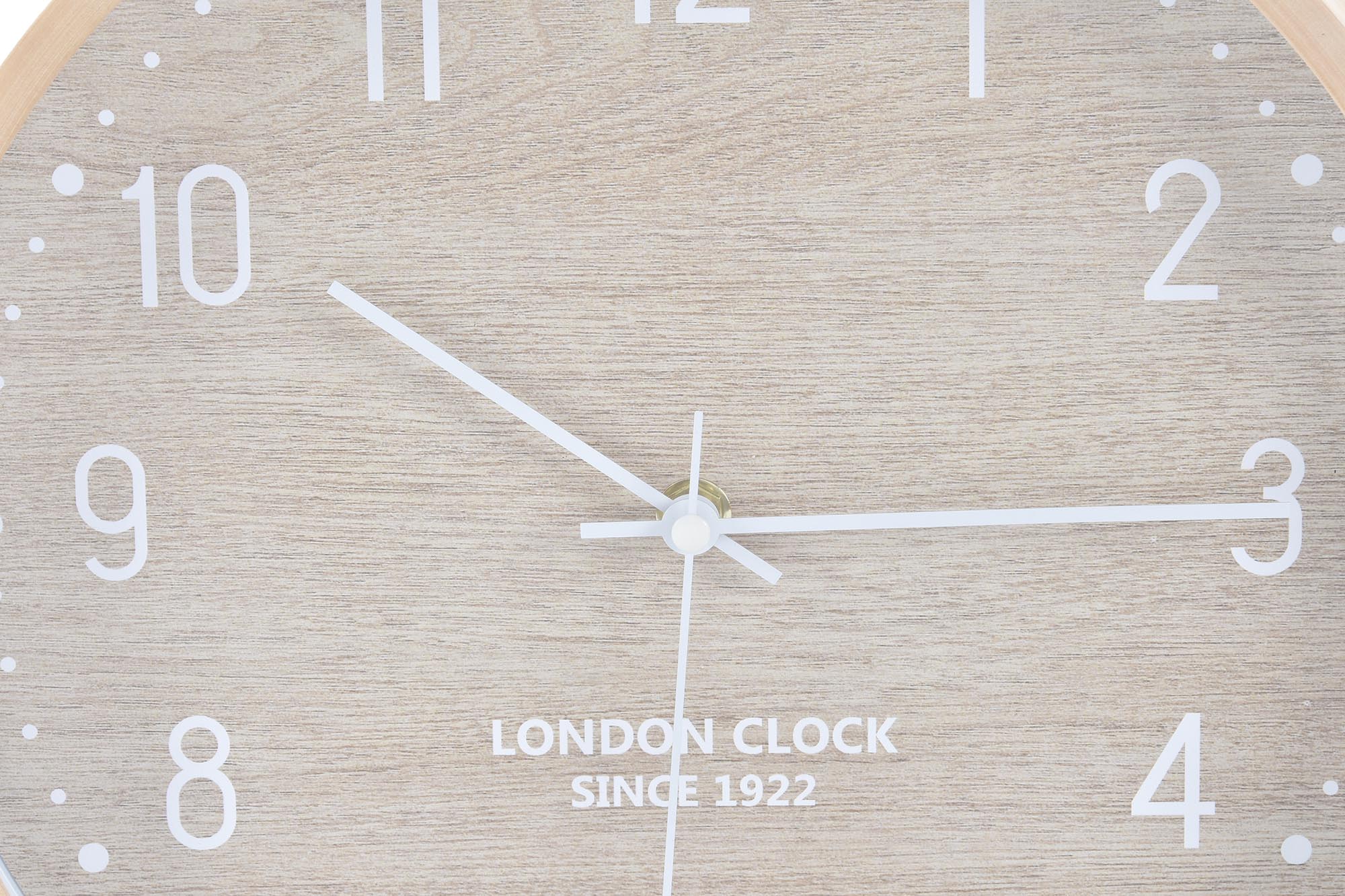 RELOJ PARED PVC 30X4X30CM GRIS 3