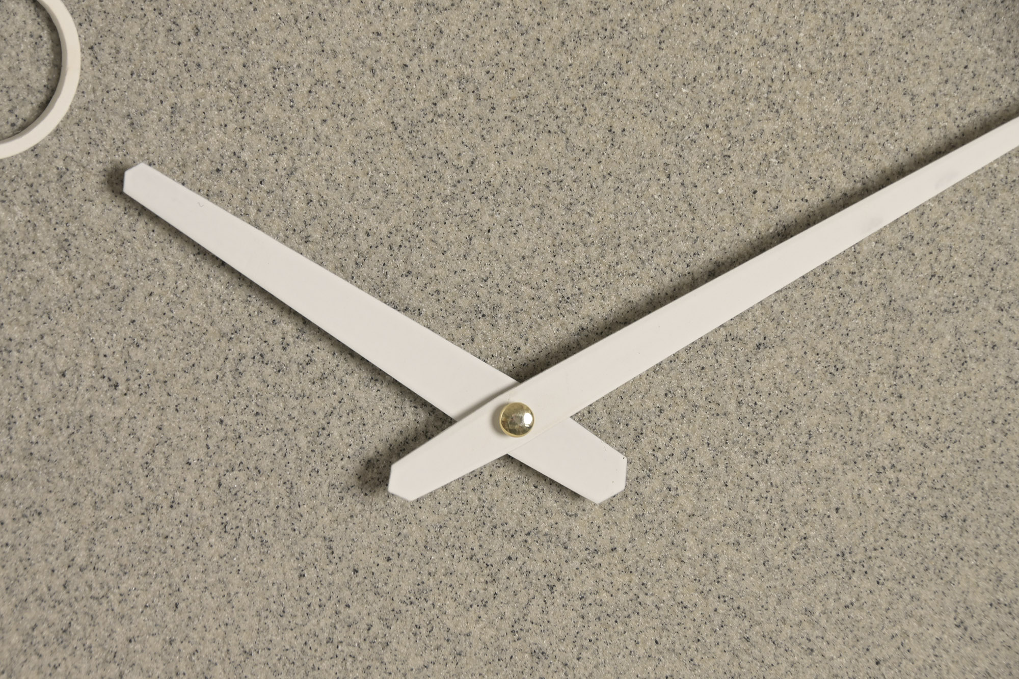 RELOJ PARED RESINA MDF 40X4X40CM GRIS 3