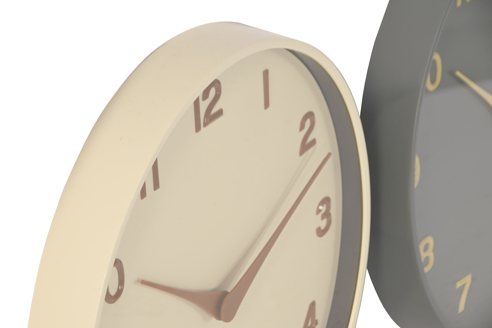 RELOJ PARED PVC 40,5X5X40,5CM AZUL 2