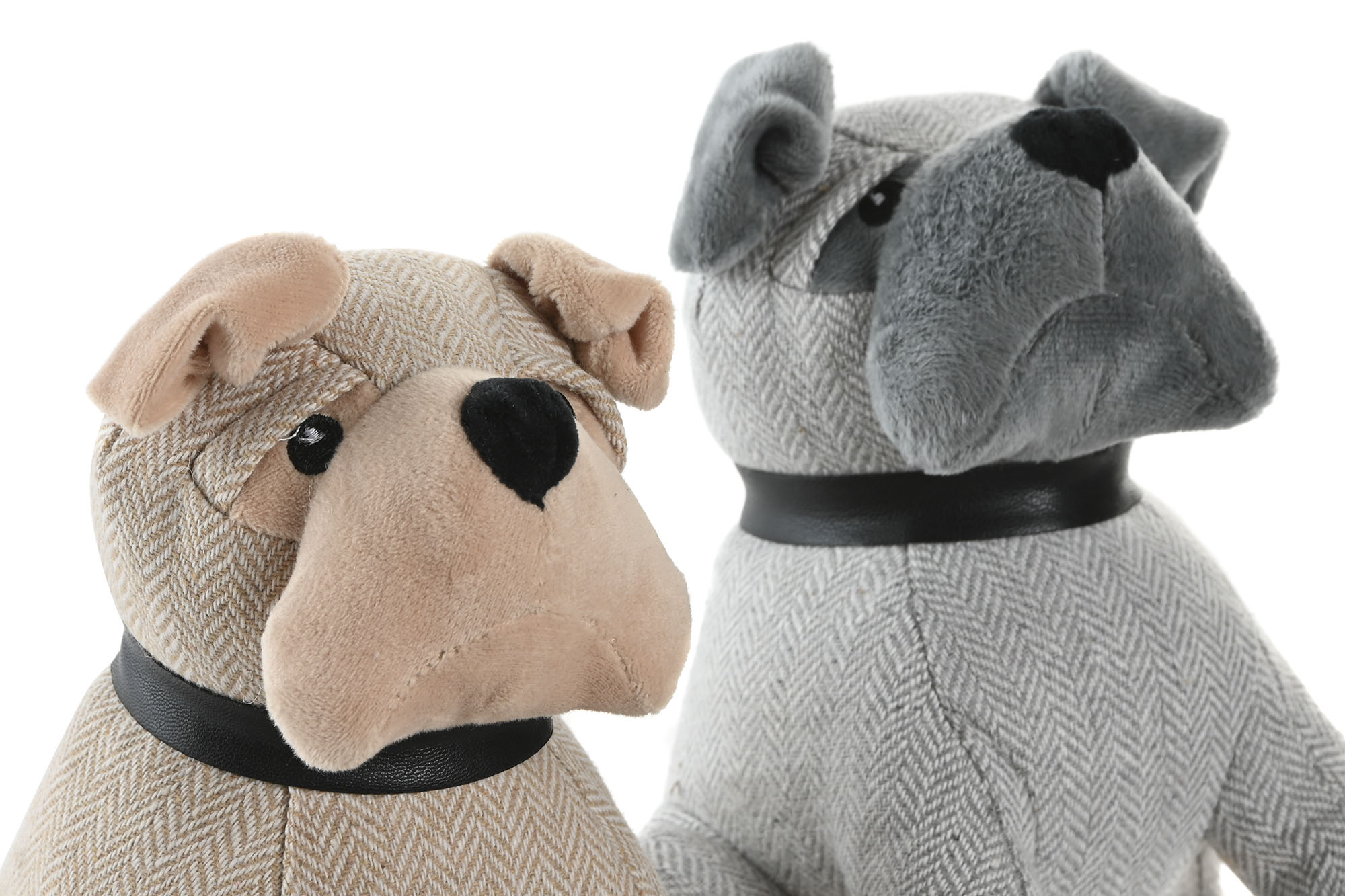 SUJETAPUERTAS POLIESTER 16X22X22 0,50 PERRO GRIS 3