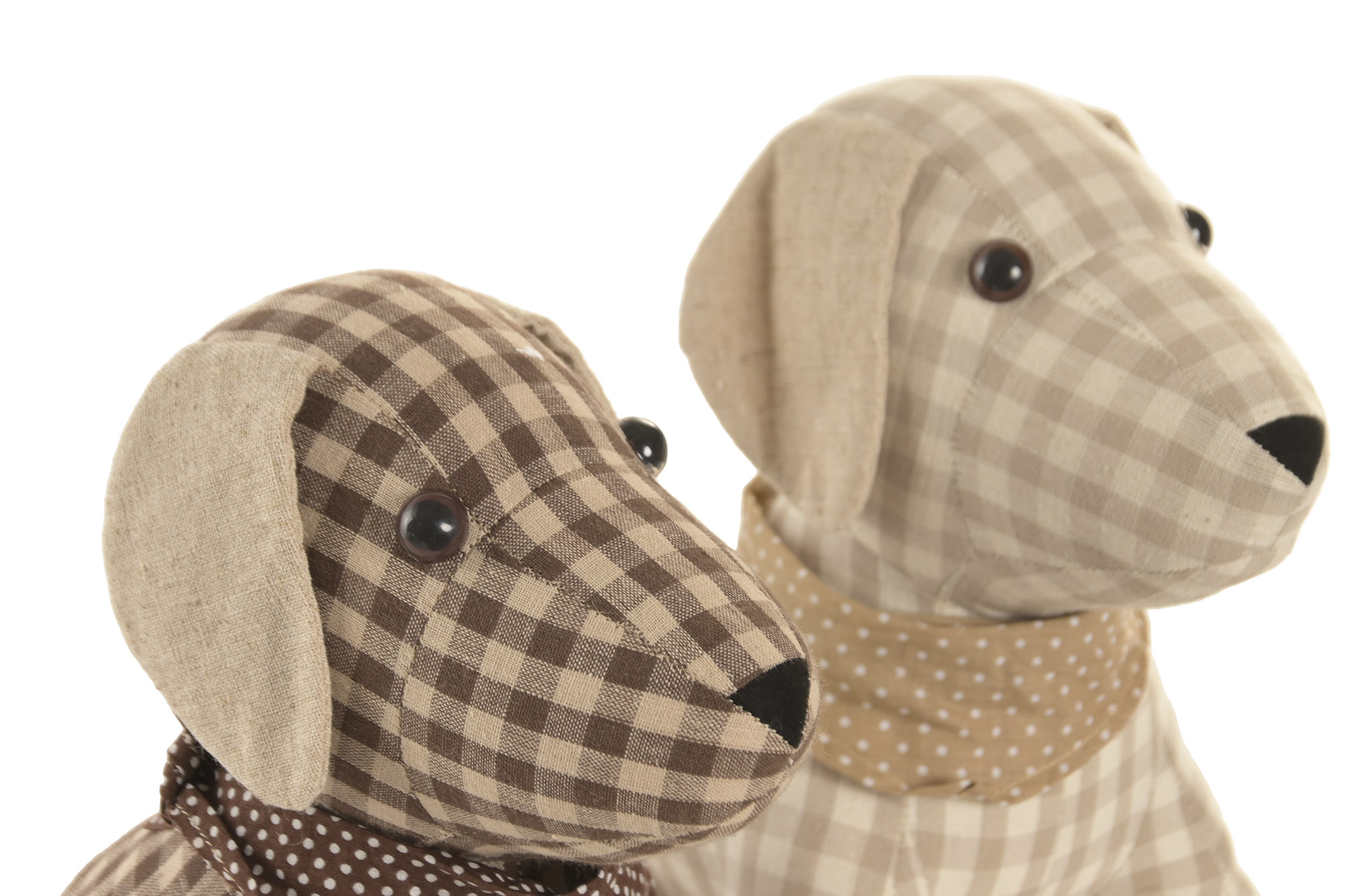 SUJETAPUERTAS POLIESTER 18X25X25 PERRO BEIGE 2