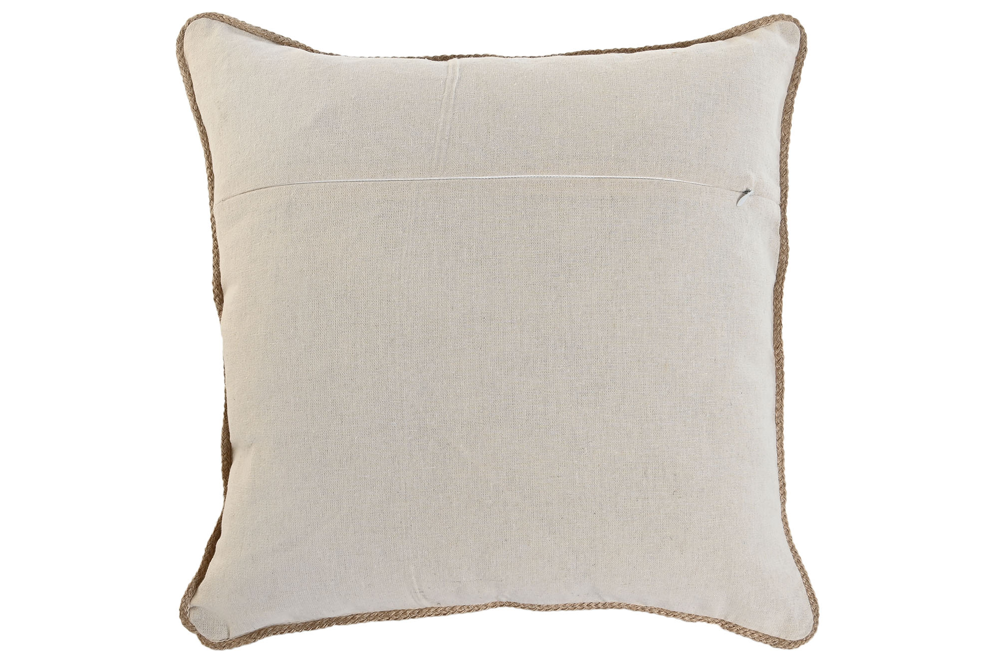 COJIN ALGODON YUTE 45X45CM IMPRESO VERDE 3