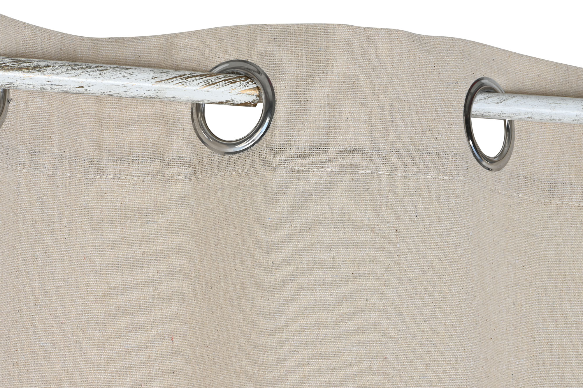 CORTINA ALGODON YUTE 140X260CM NATURAL 2