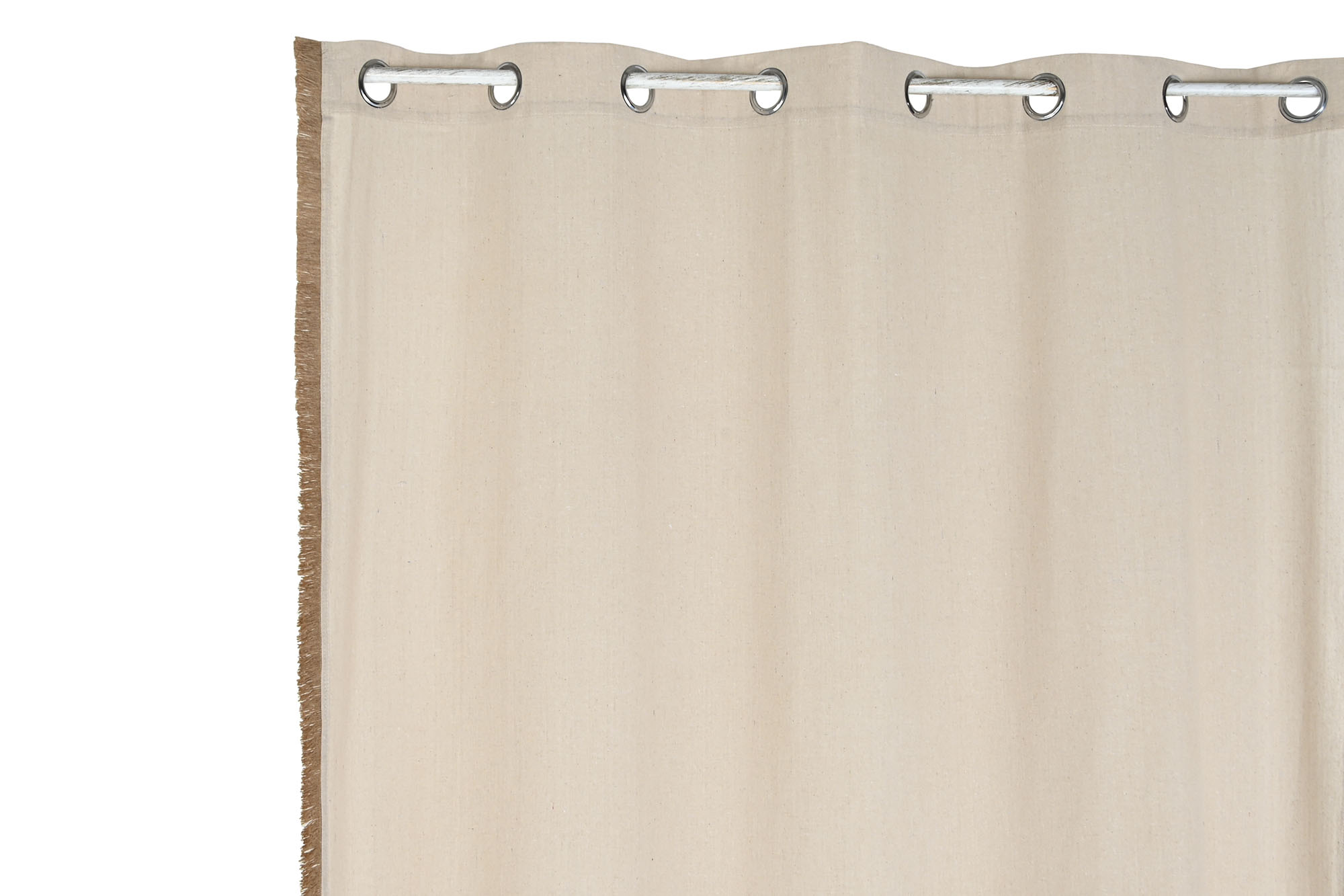 CORTINA ALGODON YUTE 140X260CM NATURAL 3