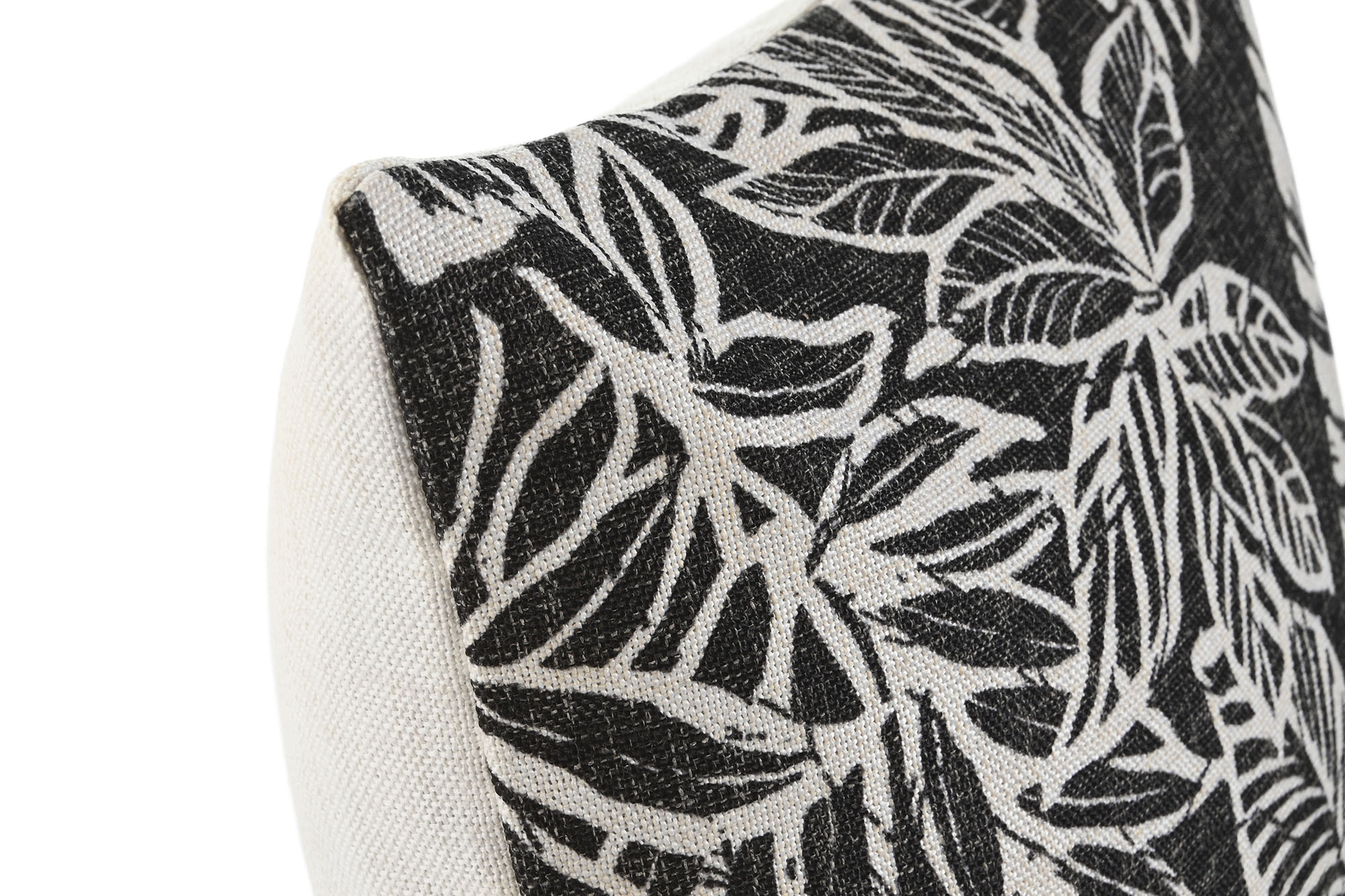 COJIN POLIESTER 45X15X45 420 GR. IMPRESO NEGRO 2