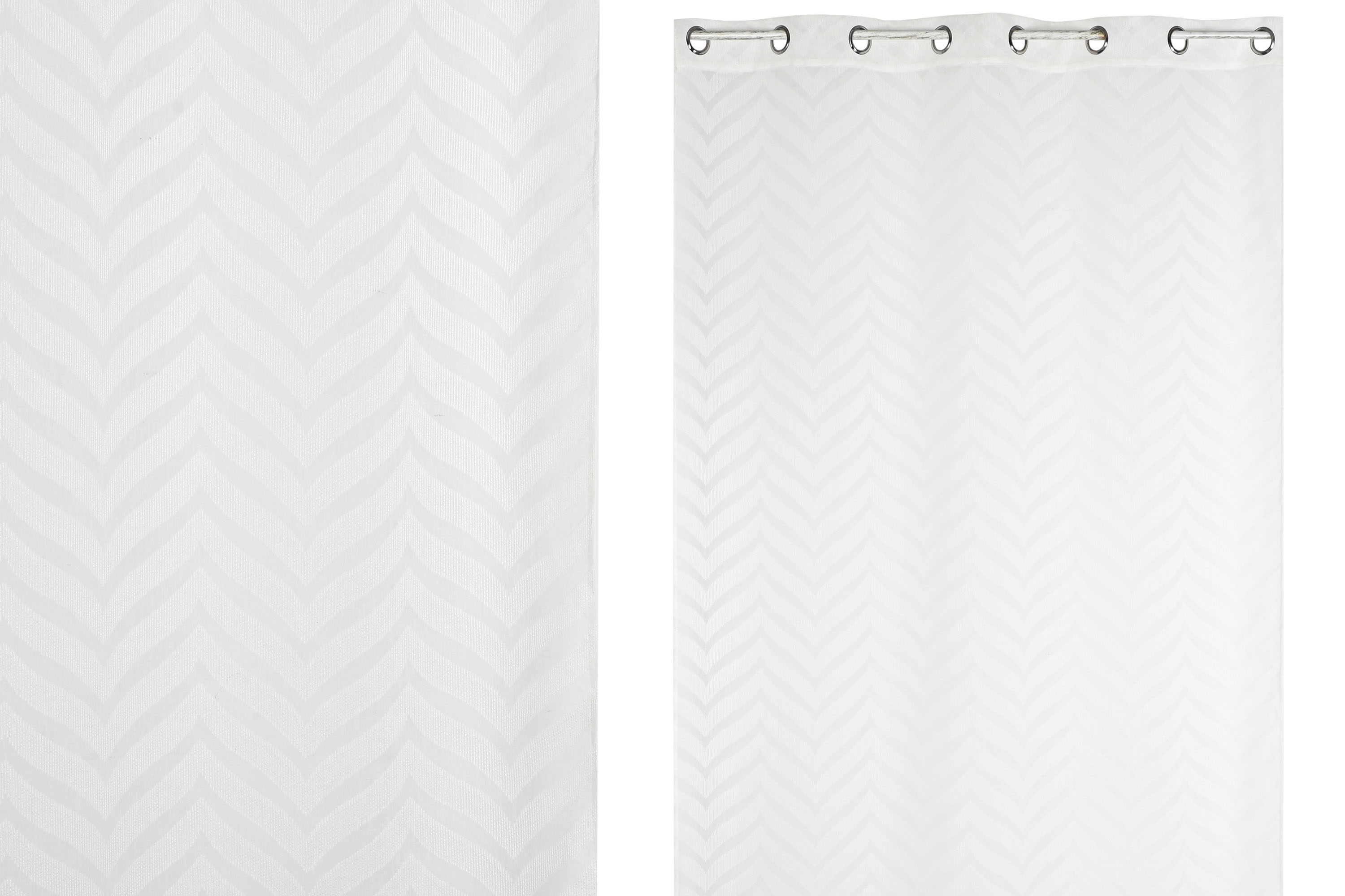 CORTINA POLIESTER 140X260X260 8 ANILLAS BLANCO