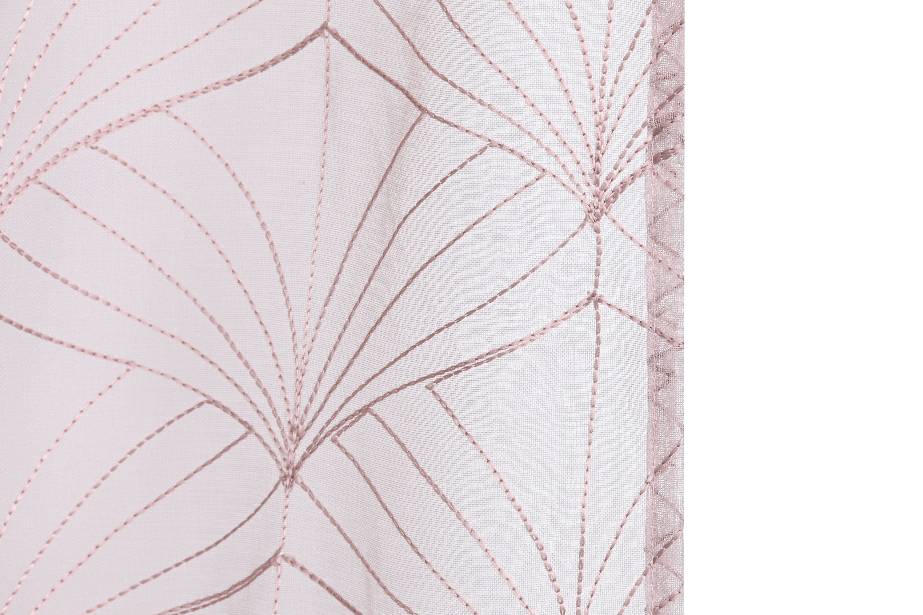 CORTINA POLIESTER 140X260 8 ANILLAS ROSA PALO 3