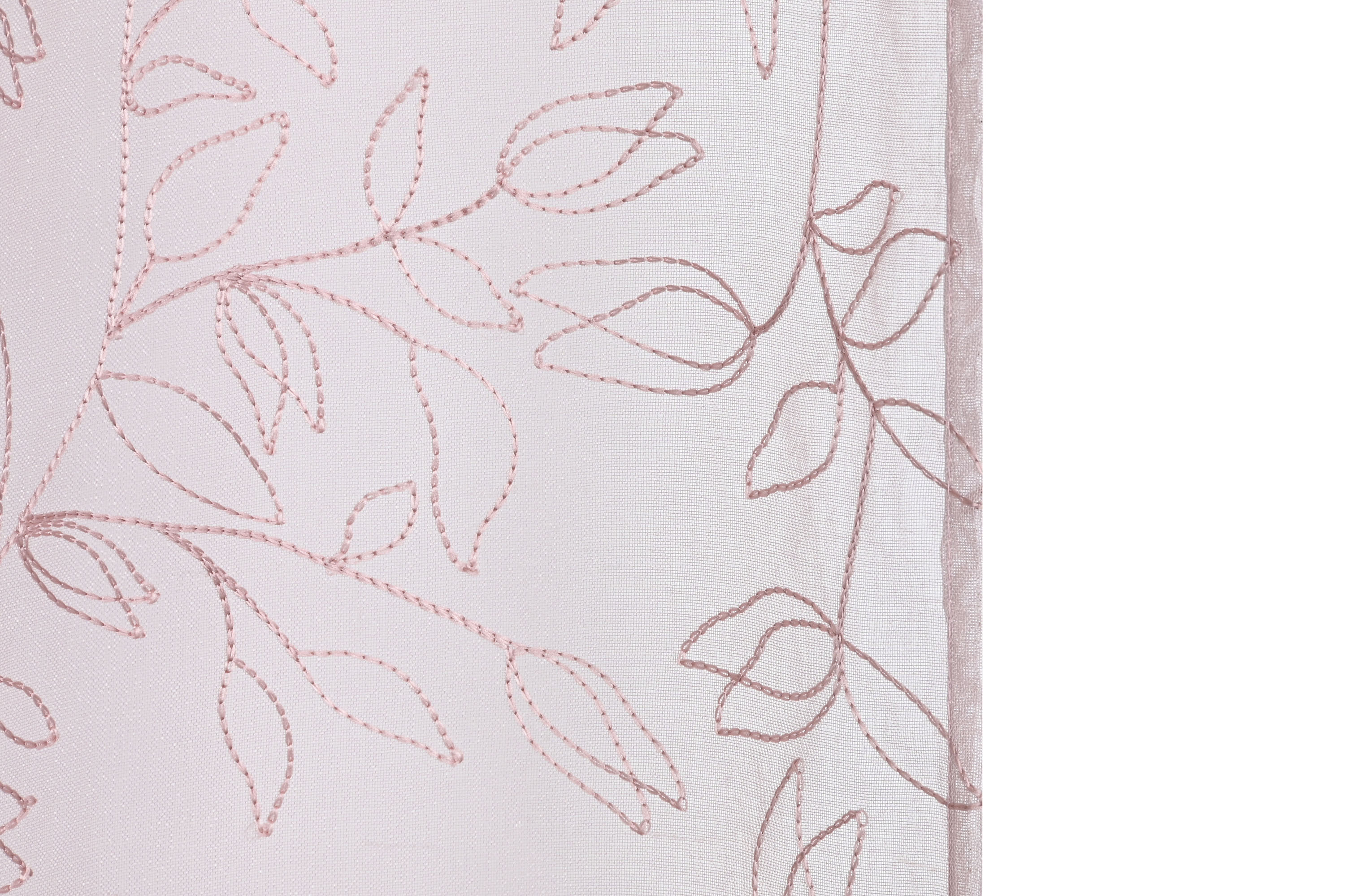 CORTINA POLIESTER 140X260 8 ANILLAS ROSA PALO 3