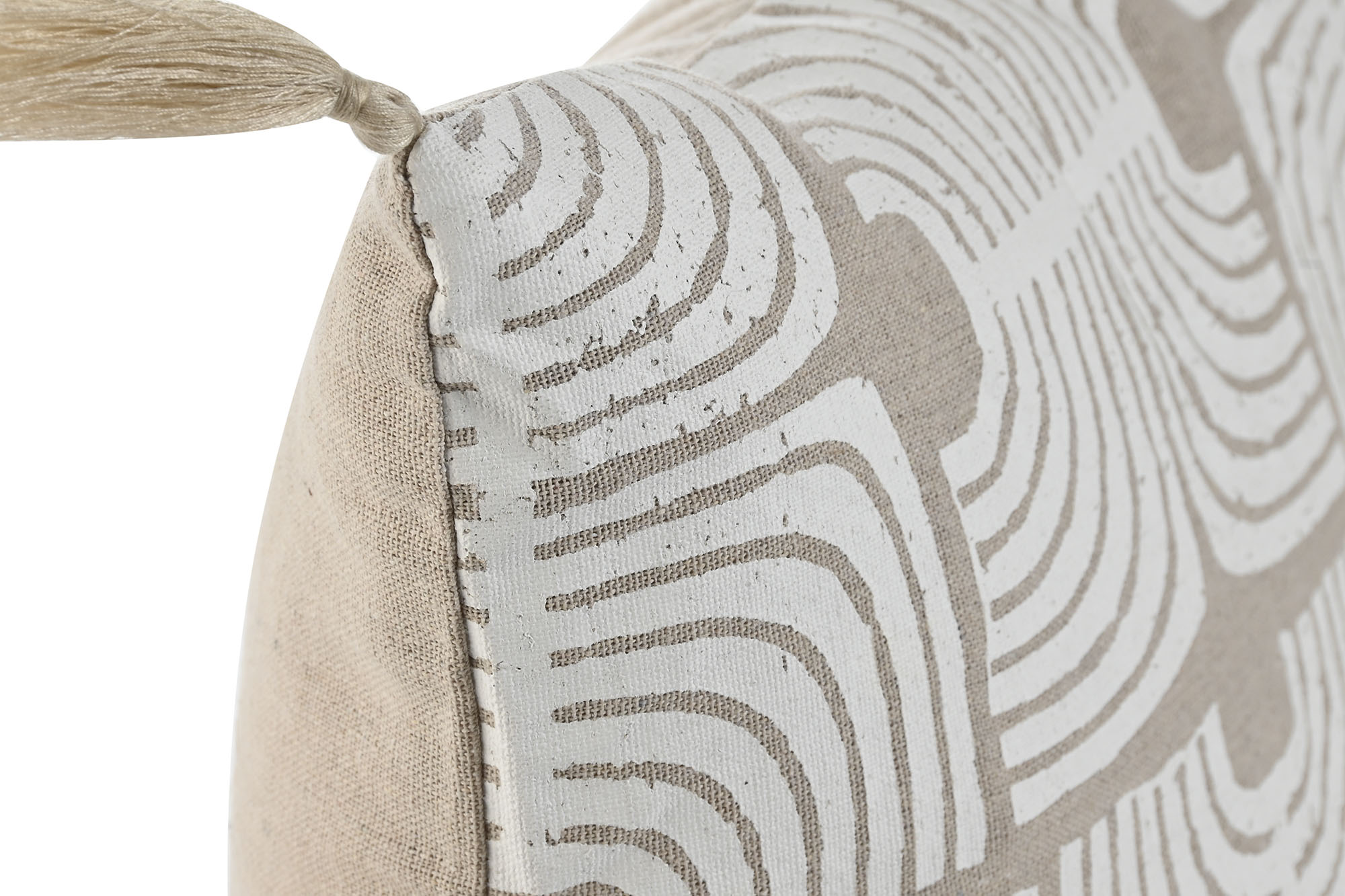 COJIN ALGODON YUTE 45X8X45 420 GR IMPRESO MARRON 2