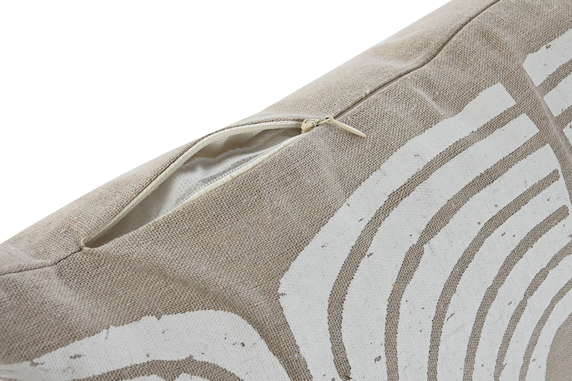 COJIN ALGODON YUTE 50X8X30 380 GR IMPRESO MARRON 3