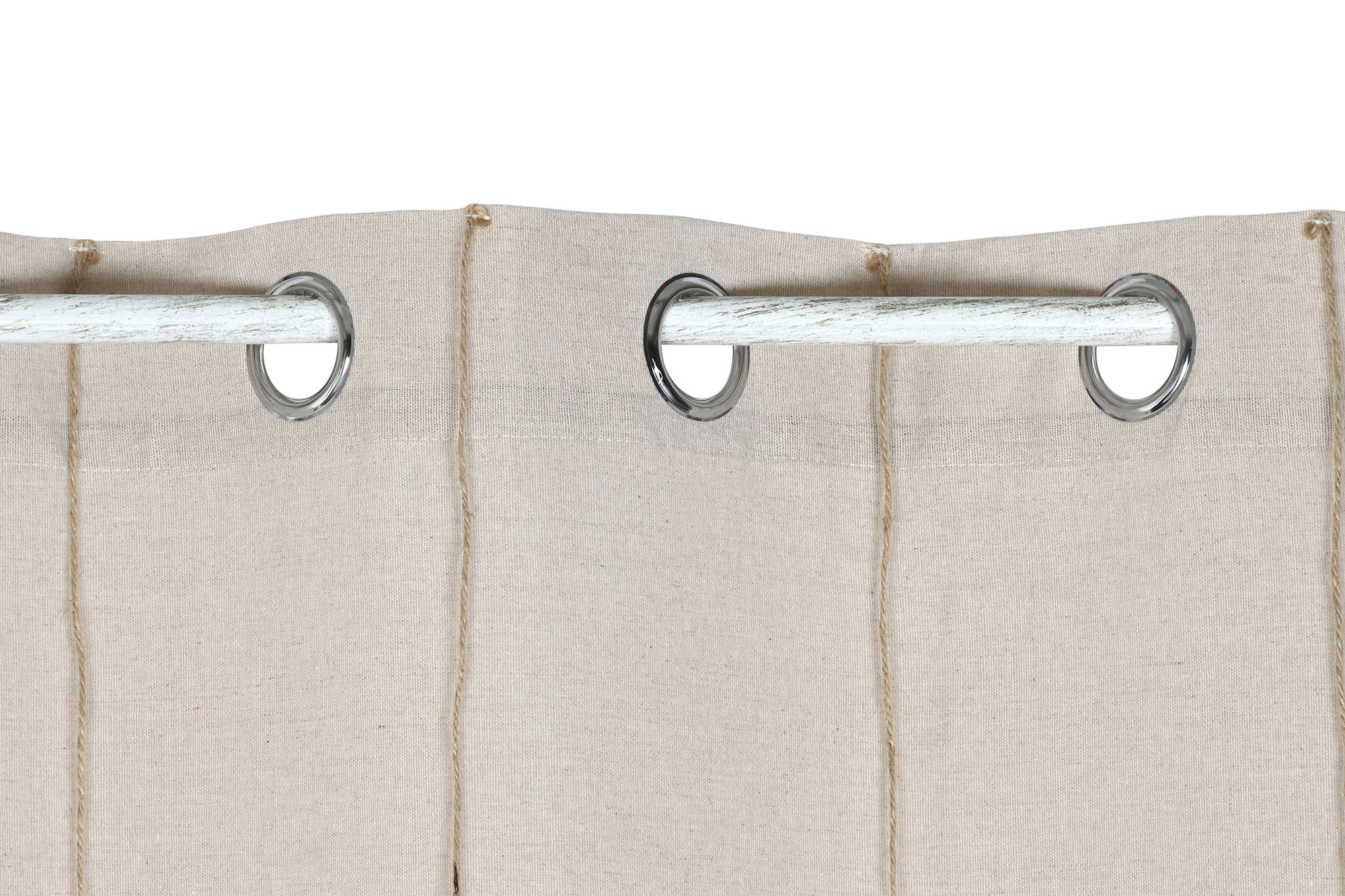 CORTINA ALGODON 140X260 NATURAL 2