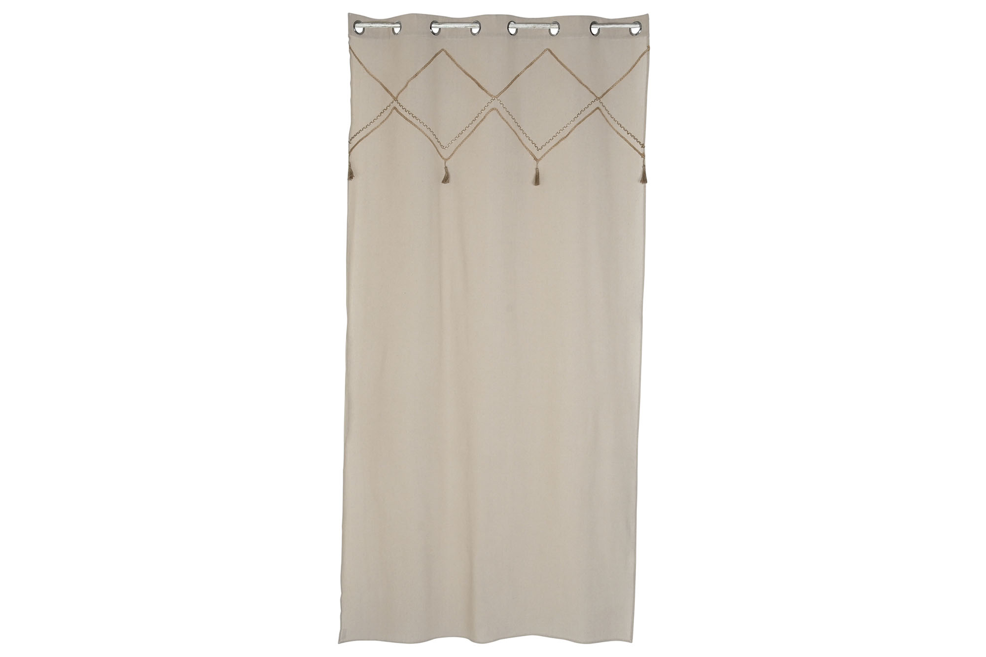 CORTINA ALGODON 140X260 NATURAL 6