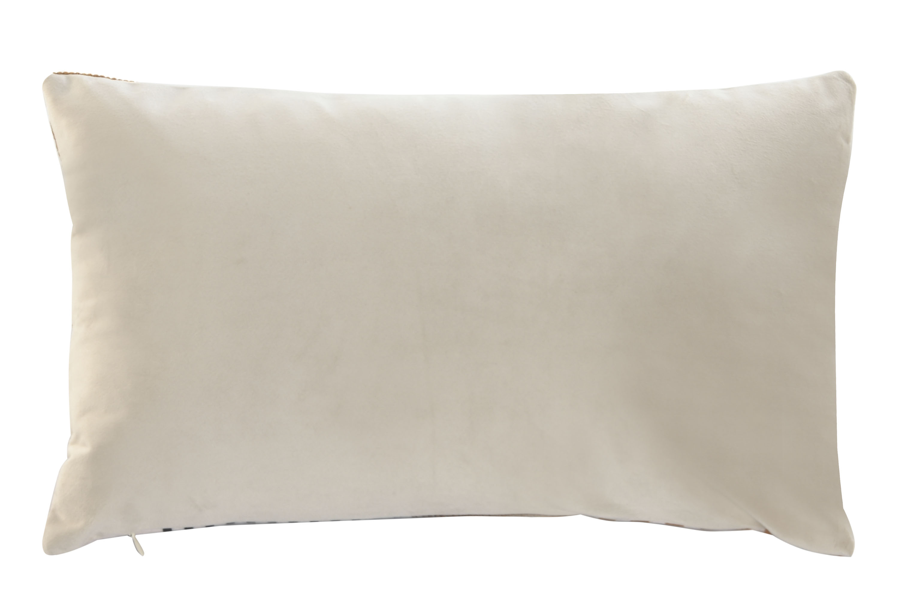 COJIN TERCIOPELO 50X30 380 GRS PATCHWORK BEIGE 4