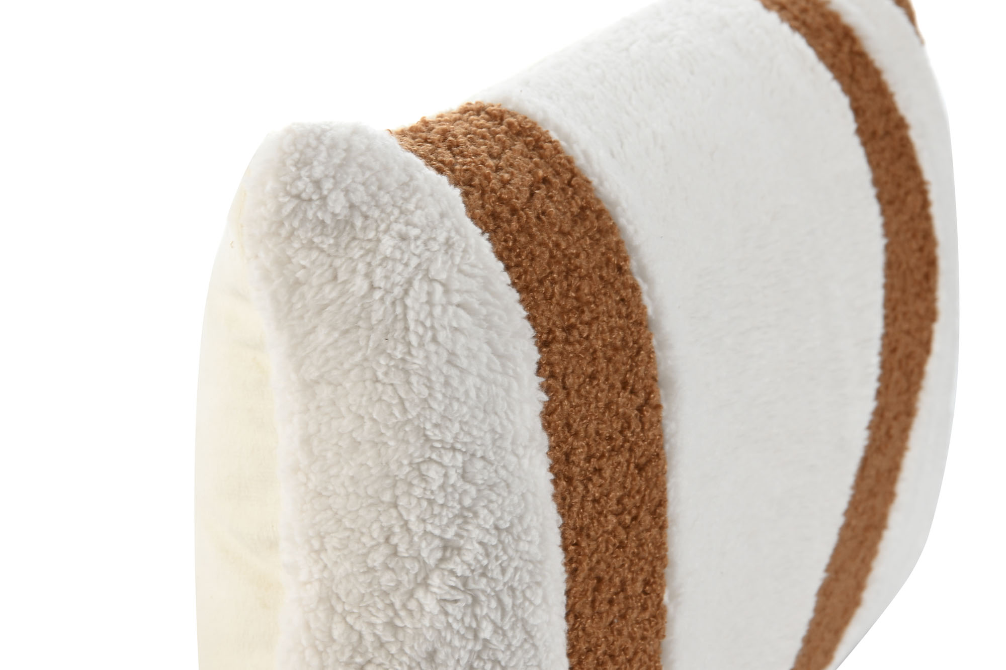 COJIN POLIESTER 50X8X30 380 GRS PATCHWORK BLANCO 2