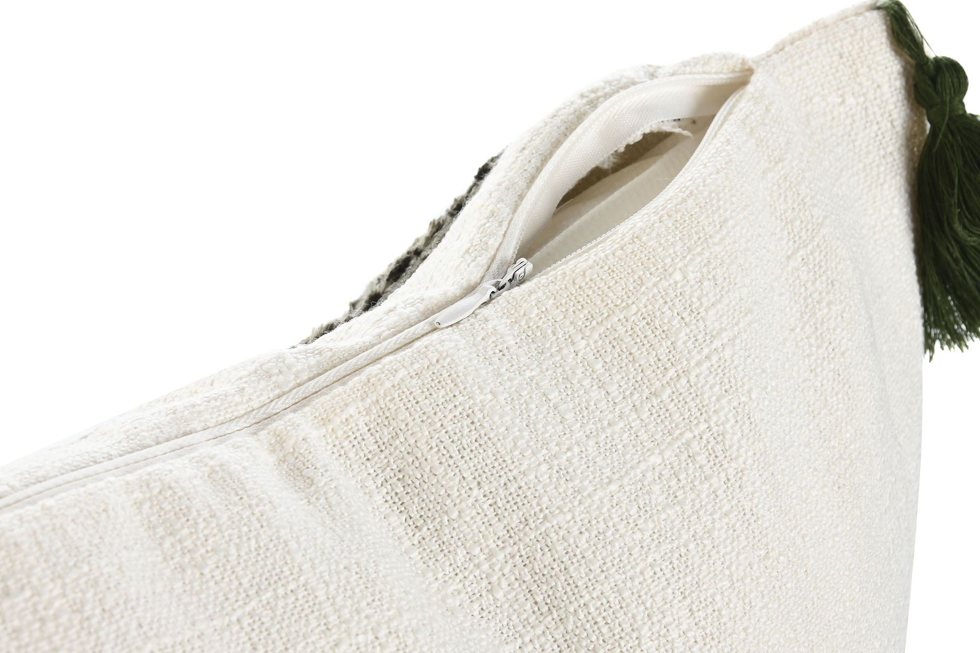 COJIN POLIESTER 45X8X45 420 GRS PATCHWORK VERDE 3