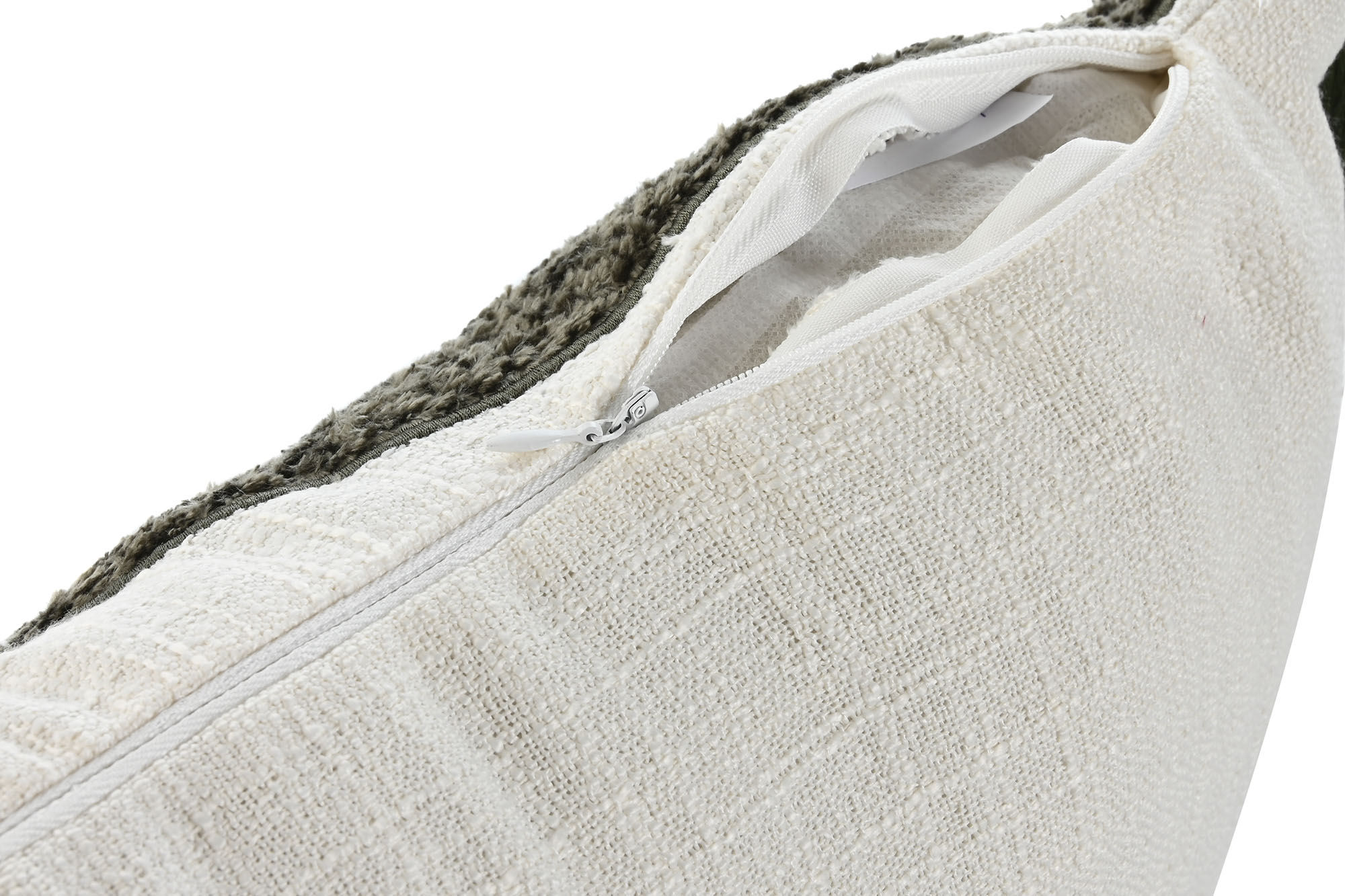 COJIN POLIESTER 50X8X30 380 GRS PATCHWORK VERDE 3