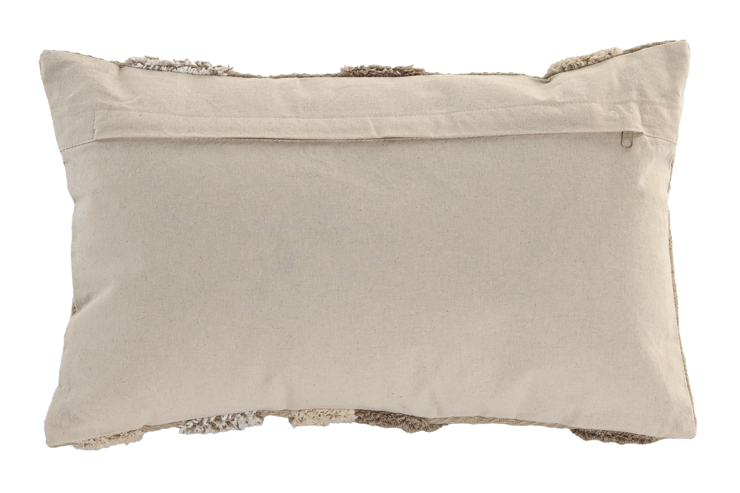 COJIN ALGODON 50X30 380 GRS HECHO A MANO BEIGE 3