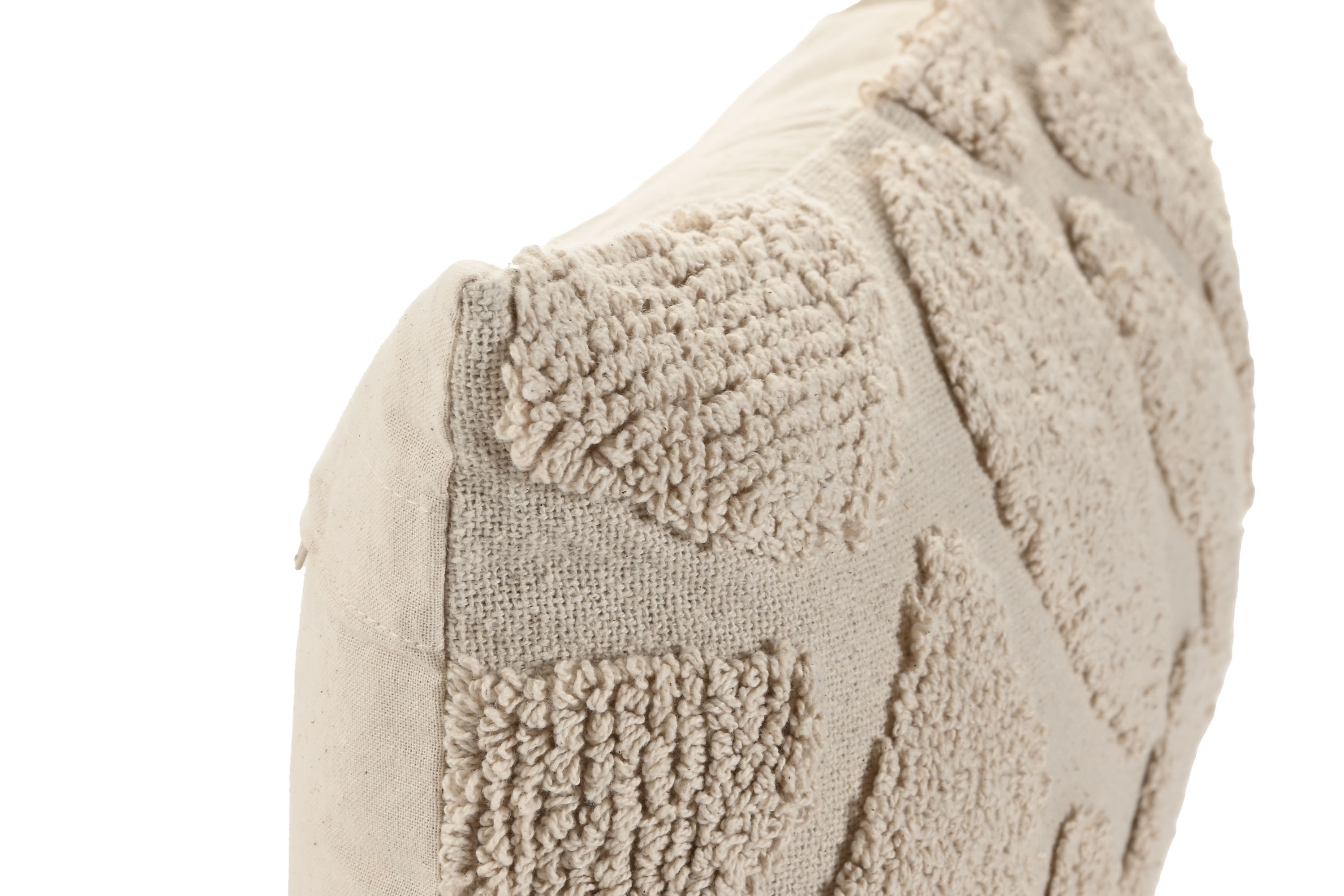 COJIN ALGODON 50X30 380 GRS HECHO A MANO CRUDO 2