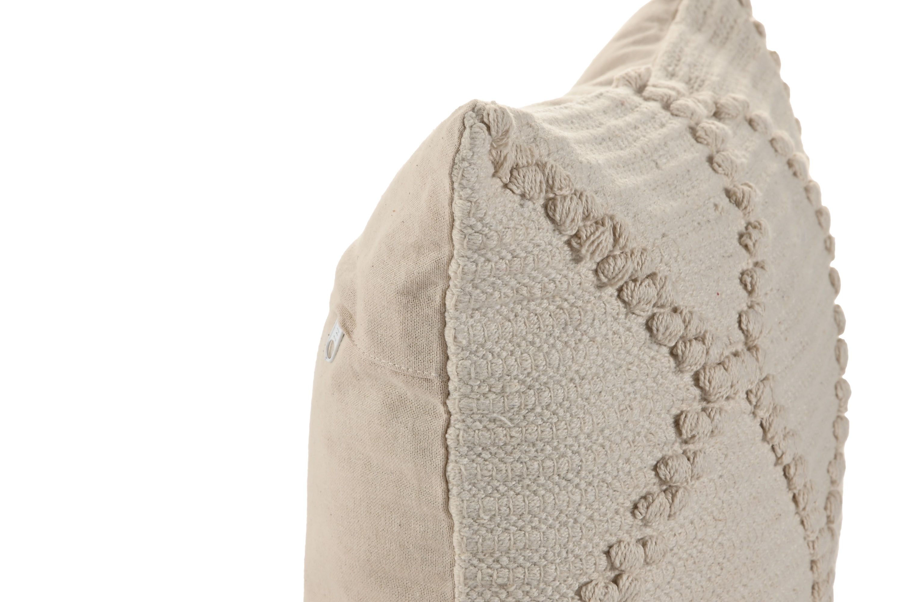 COJIN ALGODON 45X45 420 GRS HECHO A MANO CRUDO 2