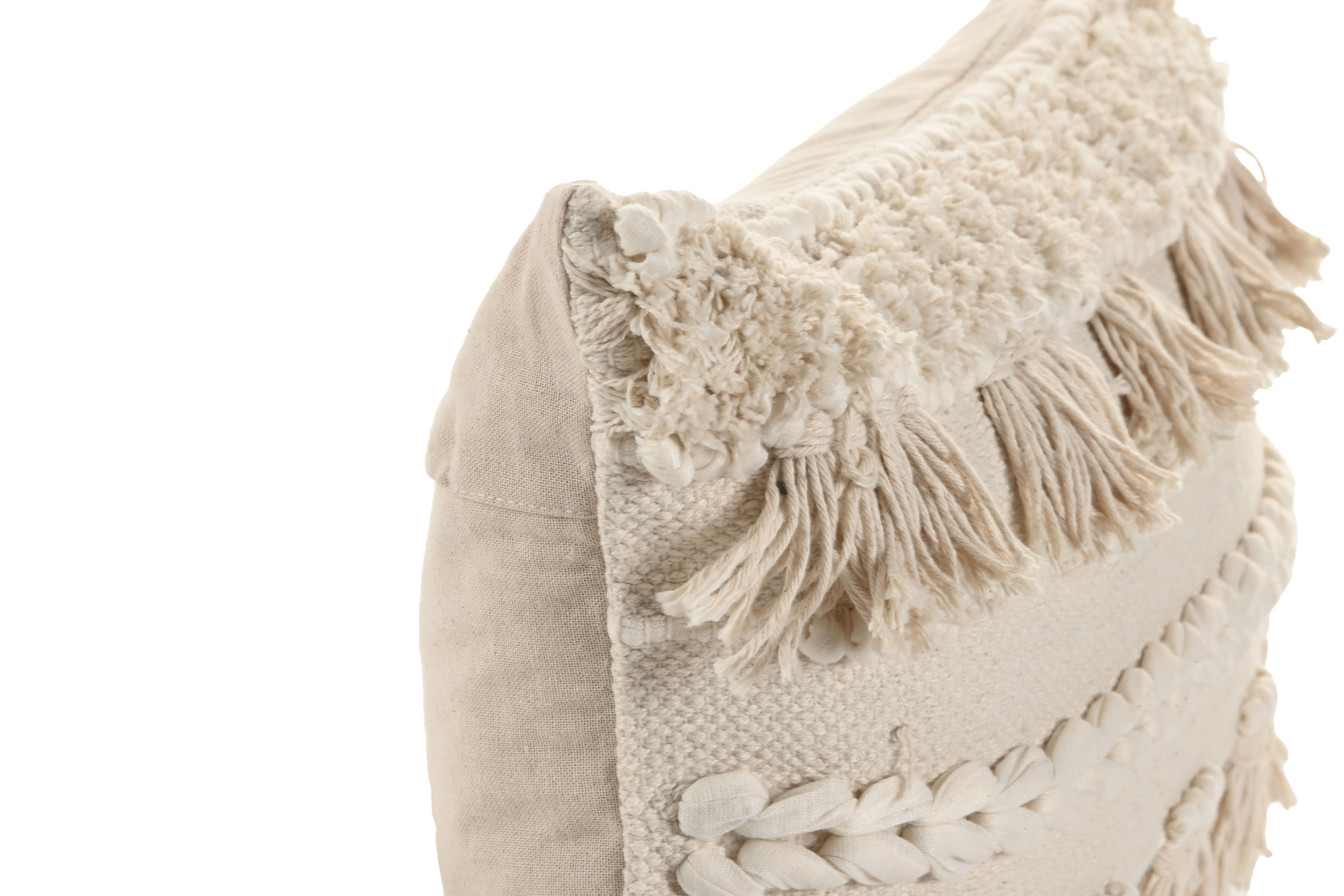 COJIN ALGODON 50X30 380 GRS HECHO A MANO CRUDO 2