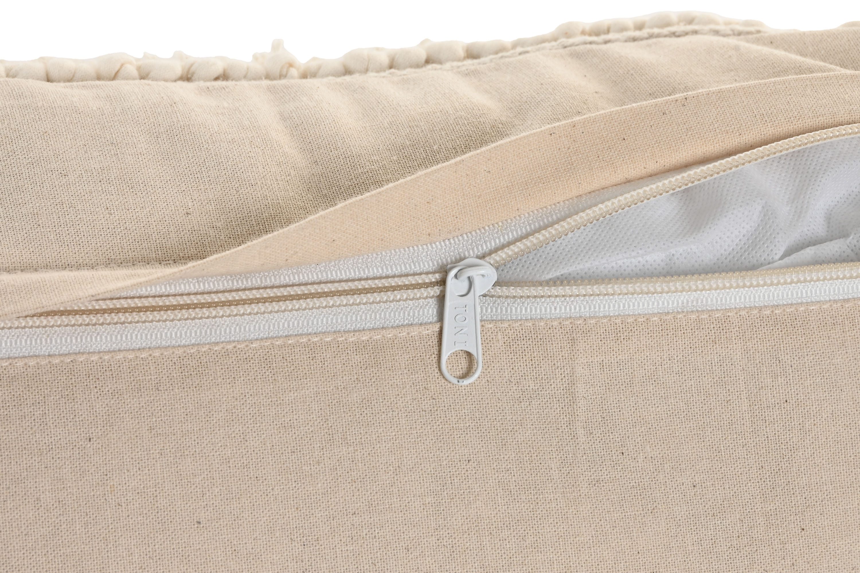 COJIN ALGODON 50X30 380 GRS HECHO A MANO CRUDO 4