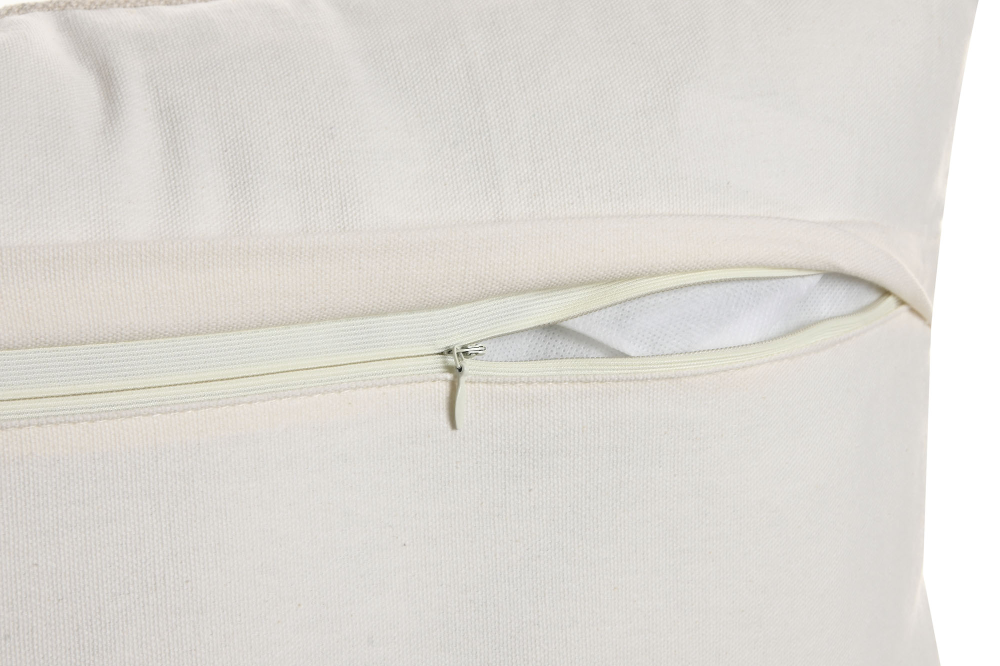 COJIN ALGODON 45X45 450 GRS BORDADO A MANO BEIGE 3