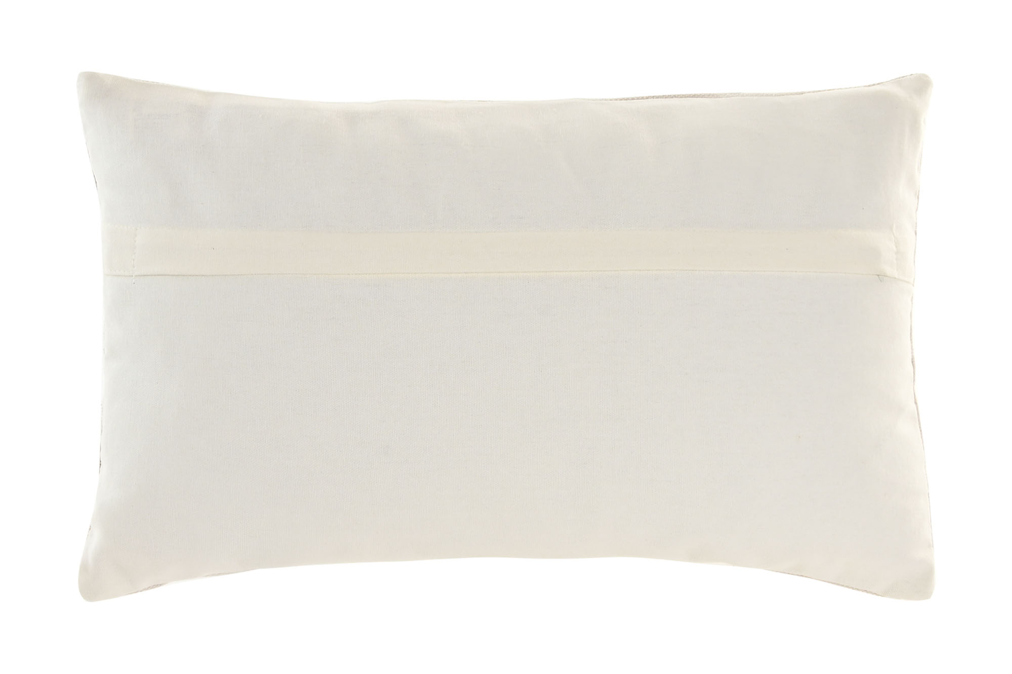 COJIN ALGODON 50X30 420 GRS BORDADO A MANO BEIGE 4