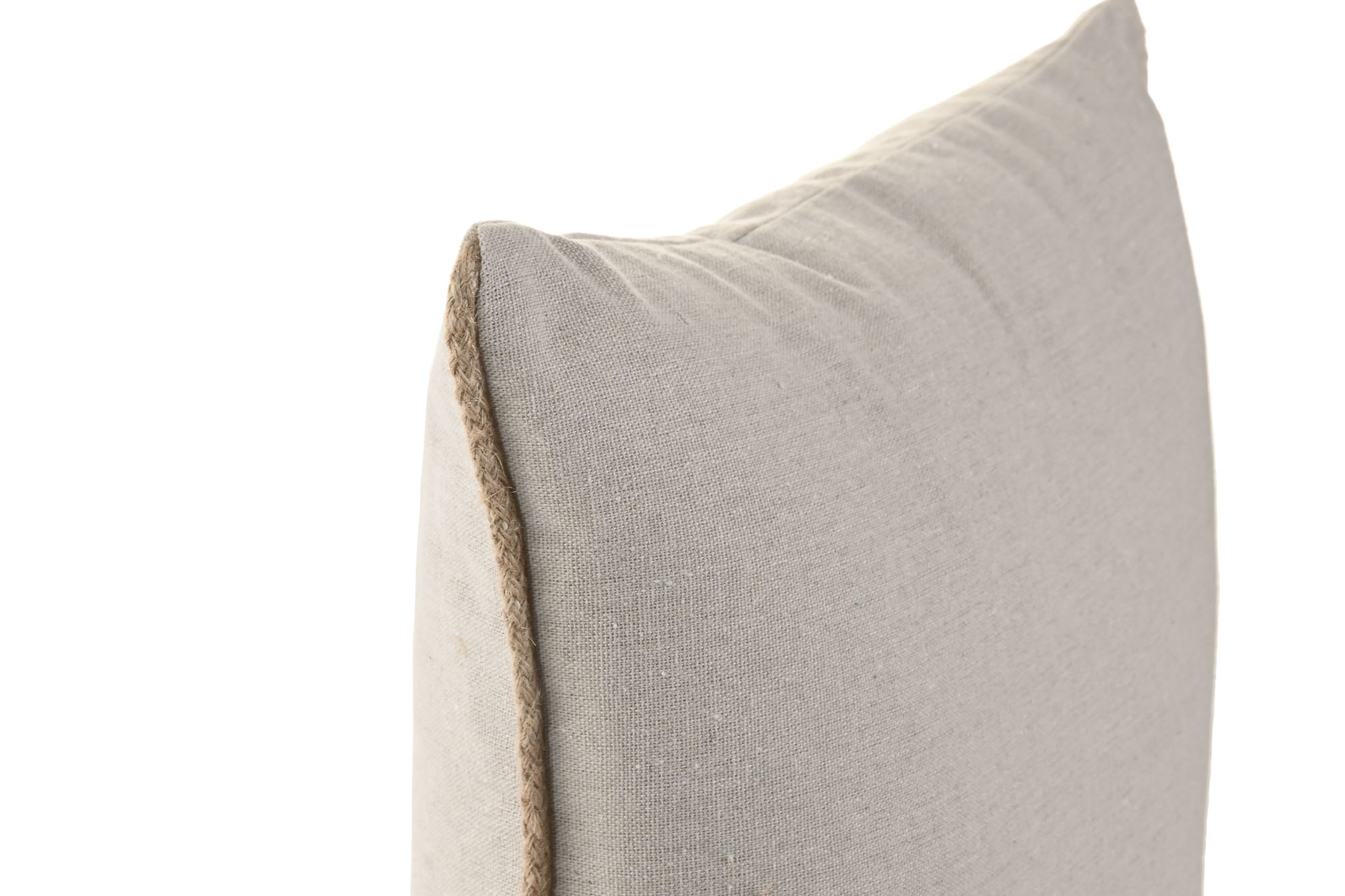 COJIN ALGODON YUTE 45X45 NATURAL 2